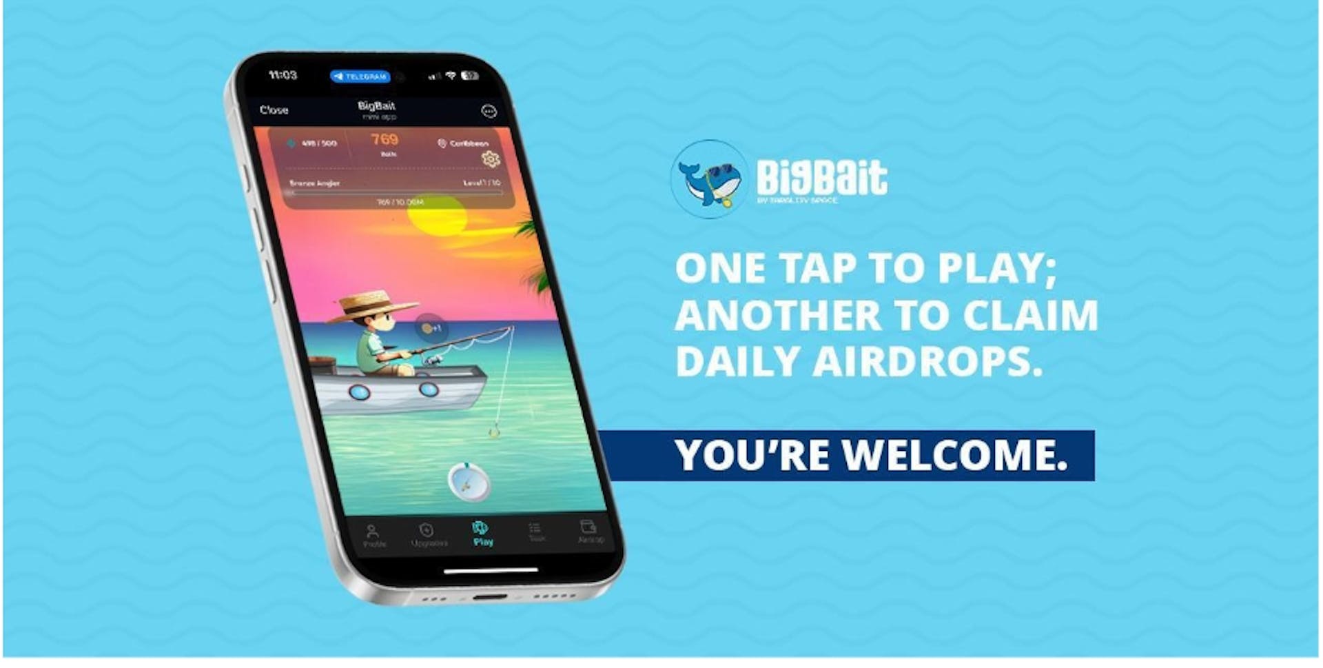 featured image - $20K Reward Pool, Daily Airdrops, And an Amazing Launchpad — BigBait’s Airdrops Keep Players Hooked