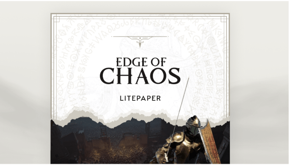 MetaGravity Unveils Edge Of Chaos Litepaper: A Bold Vision For The Future Of Web3 Gaming