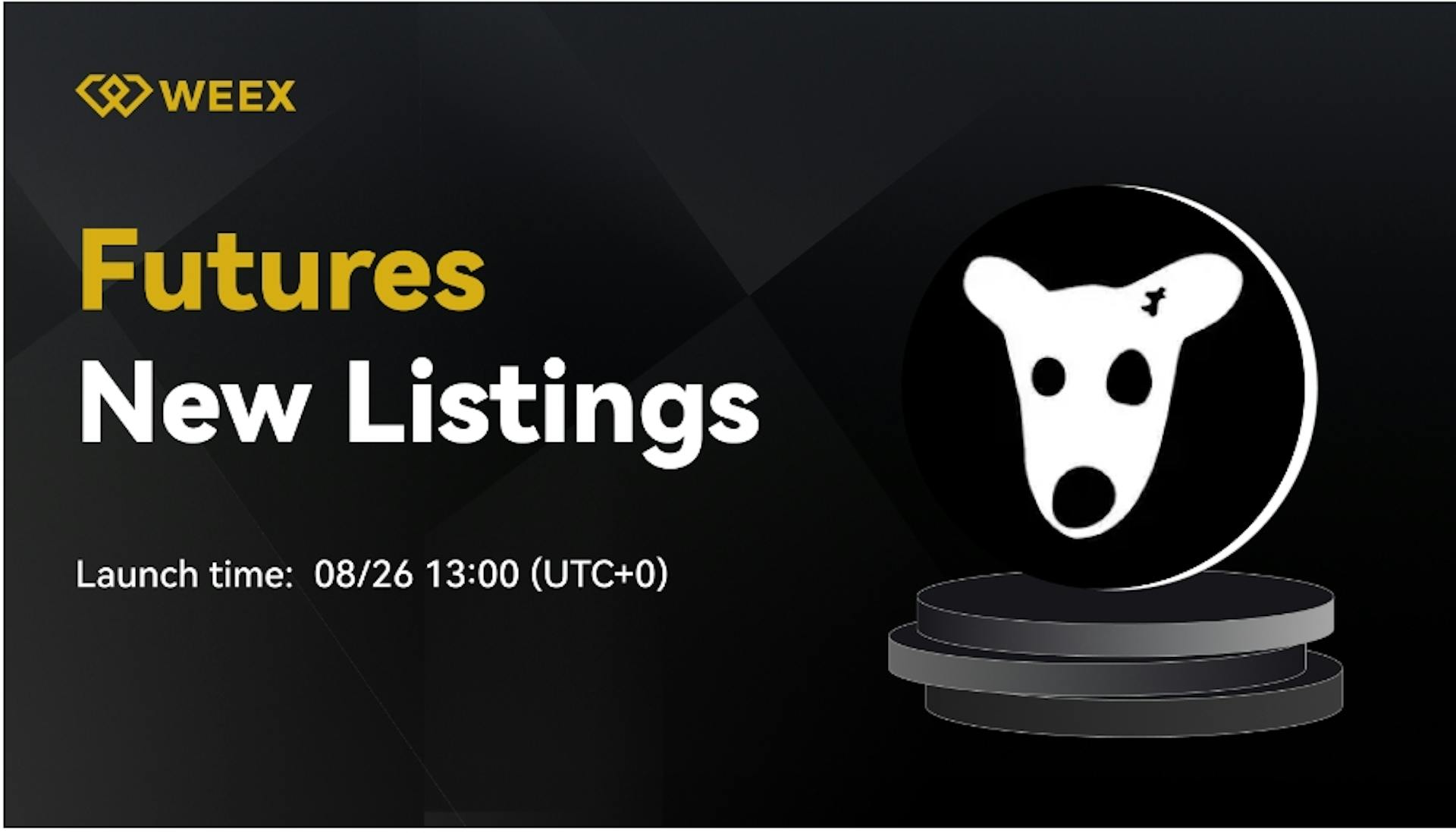 featured image - DOGS Listing On WEEX WE-Launch: Trade Fee-Free And Claim Your Share Of 1,000,000 Tokens