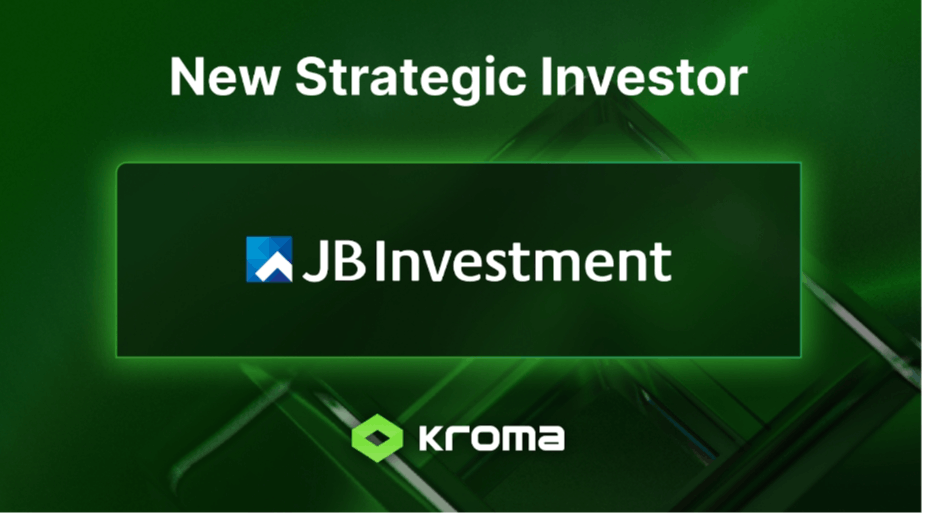 Kroma получает еще одну крупную стратегическую инвестицию от JB Investment