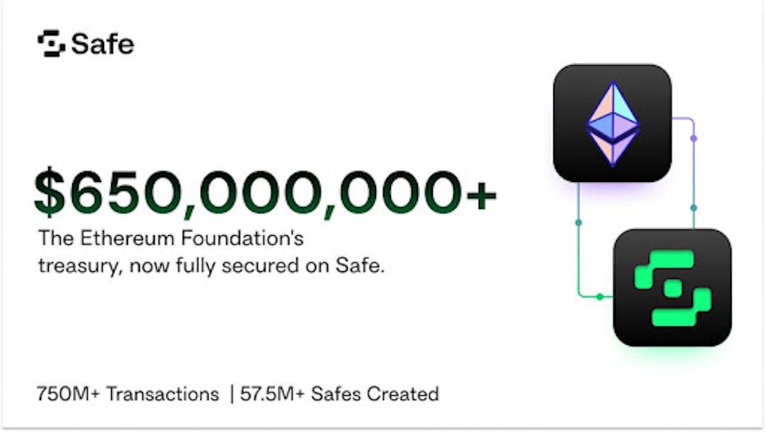 featured image - JUST IN: Ethereum Foundation Moves ทั้งหมด $ 650M + Treasury ไปยัง Safe Multisig