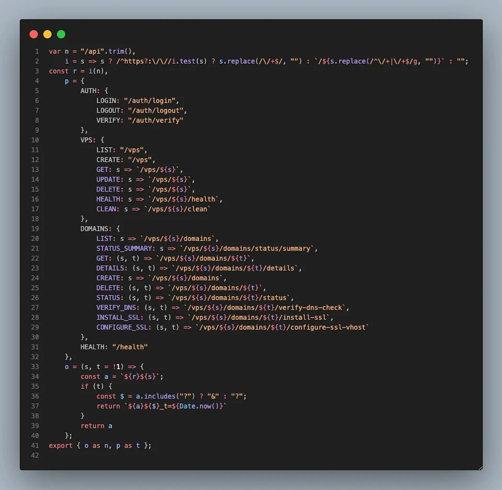 Kratos Admin Panel API Client Component Code