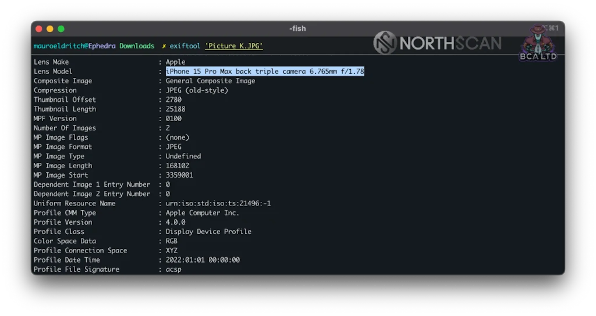 Lucas’s License Metadata
