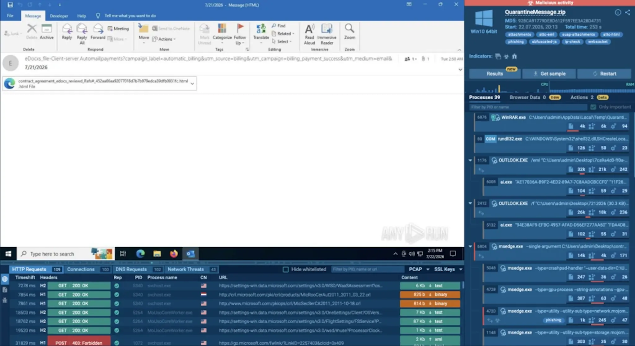 Full attack chain analyzed inside ANY.RUN’s sandbox