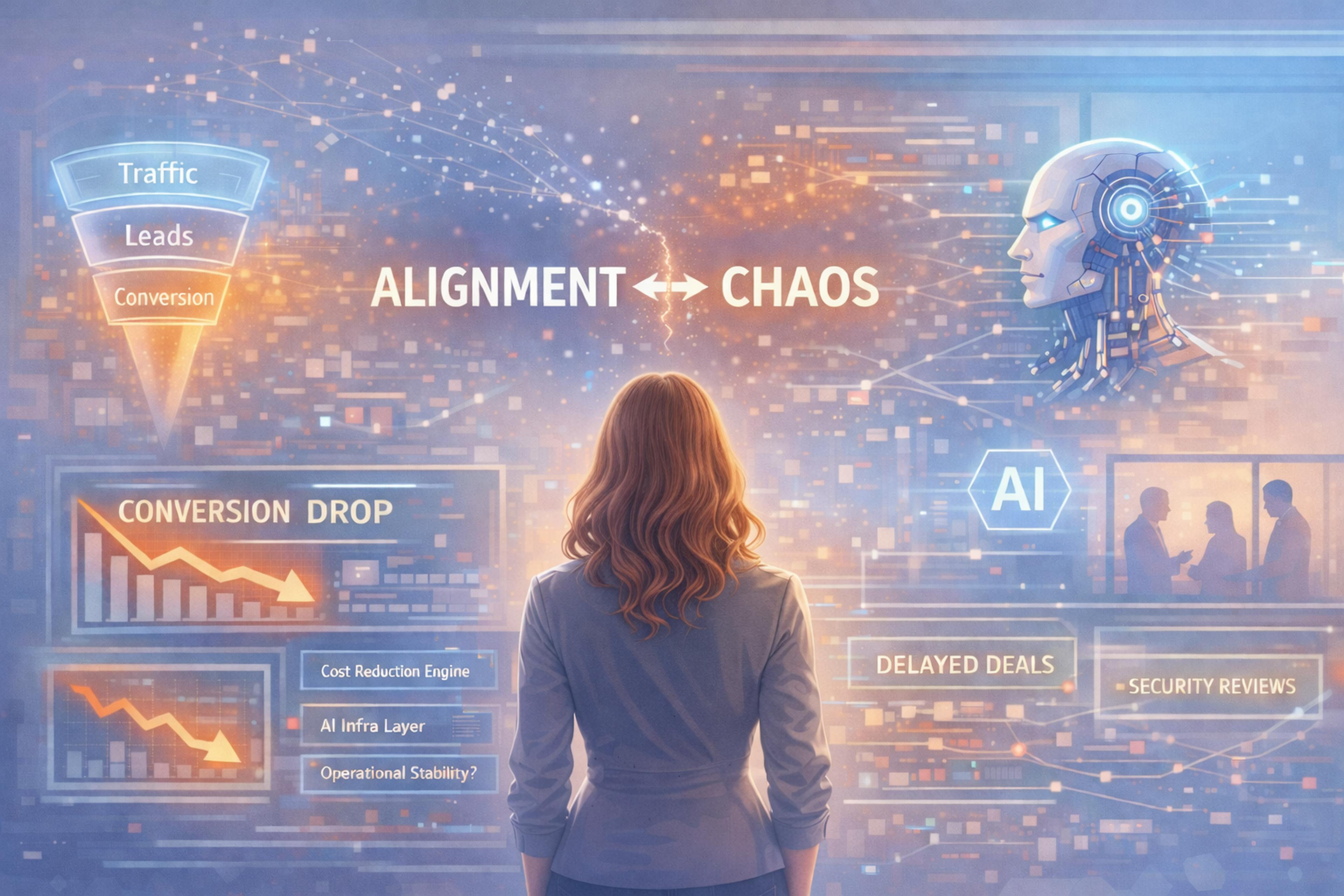 featured image - When Alignment Breaks, Conversion Dies: A Founder Operating System for AI-Driven Markets