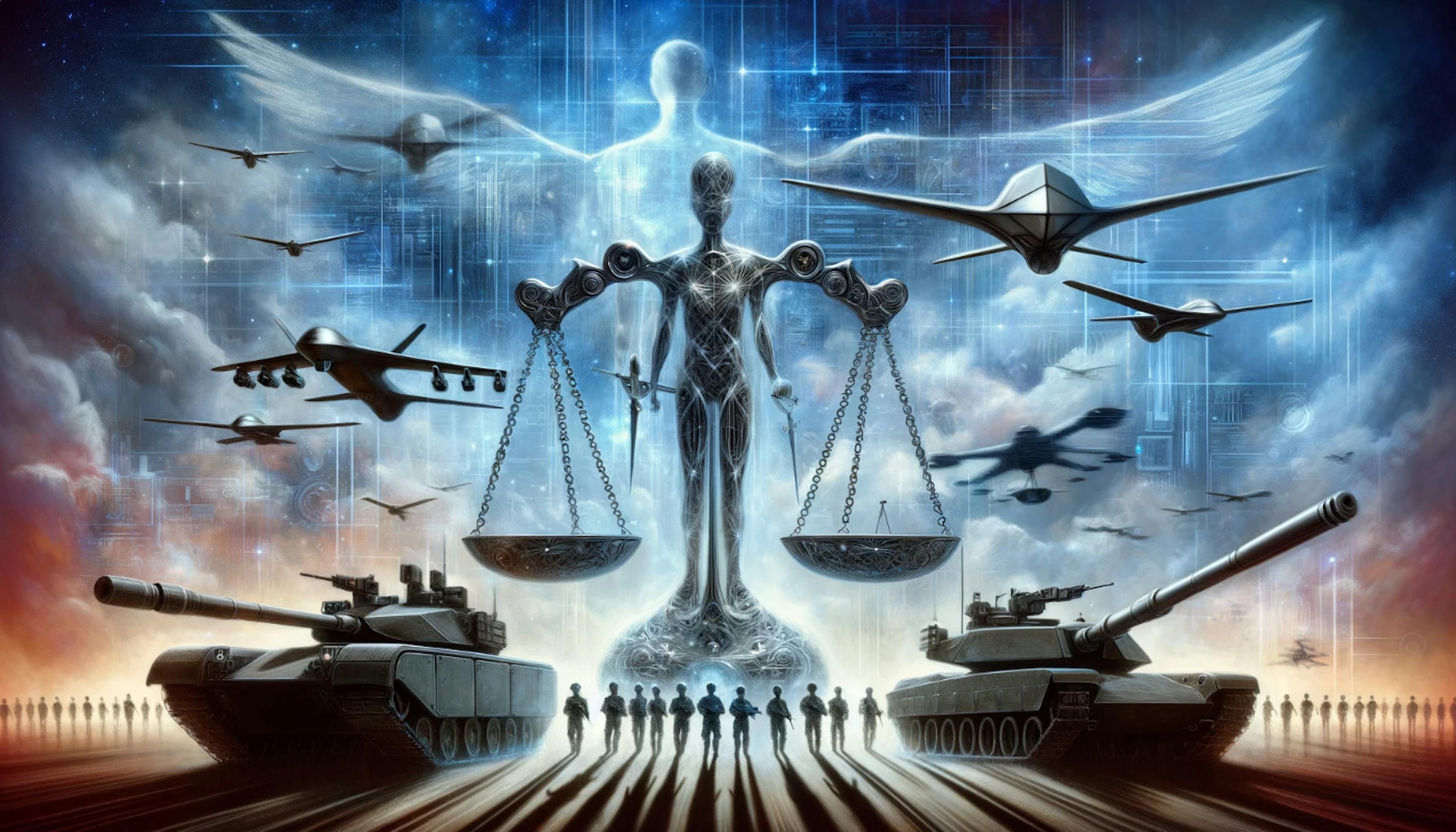 featured image - 现代战争中的人工智能伦理：平衡创新与道德责任