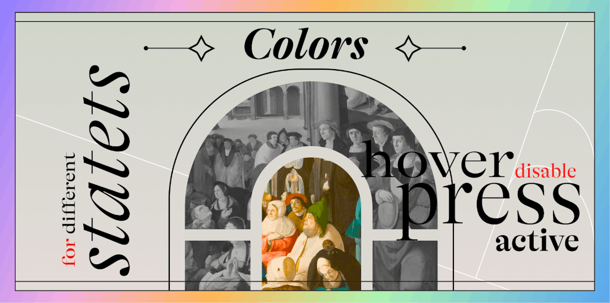 featured image - How to select colors and determine shades for different states: Hover, Active, Press, Disable