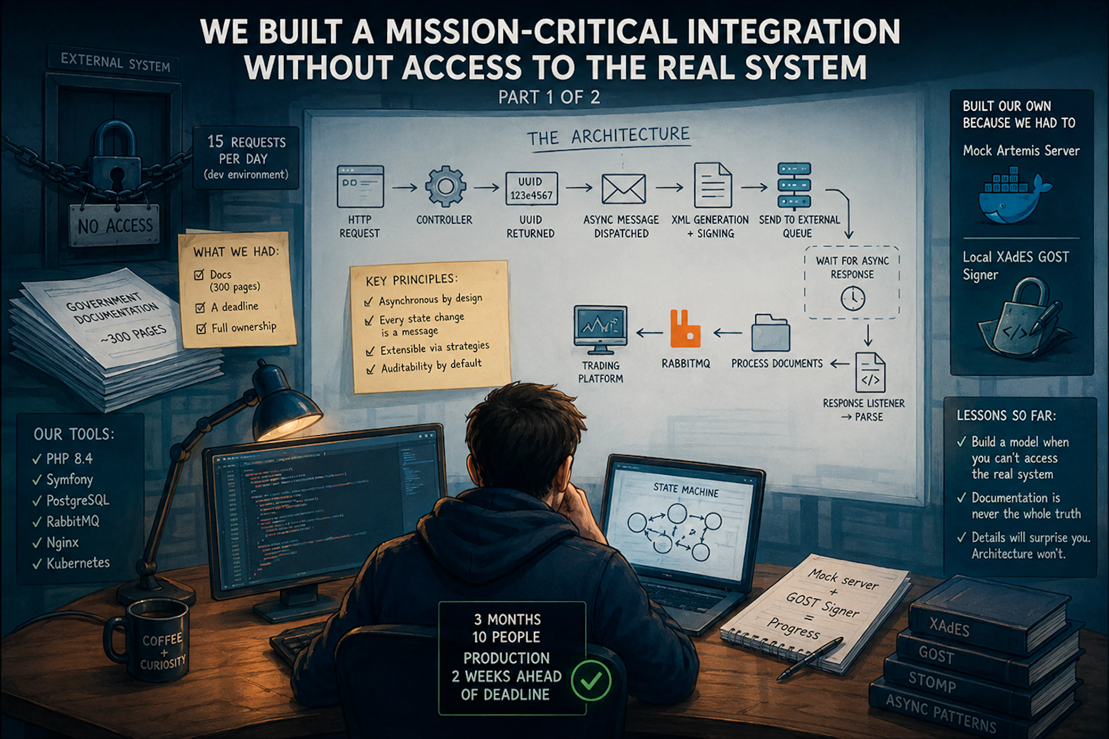 Building a Mission-Critical Integration Blind, Part I: XML, Queues, and Guesswork