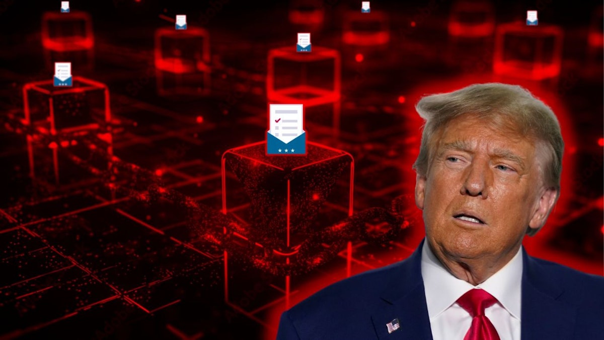 featured image - Trump's Georgia Case, Voter Fraud Concerns, and Blockchain's Potential