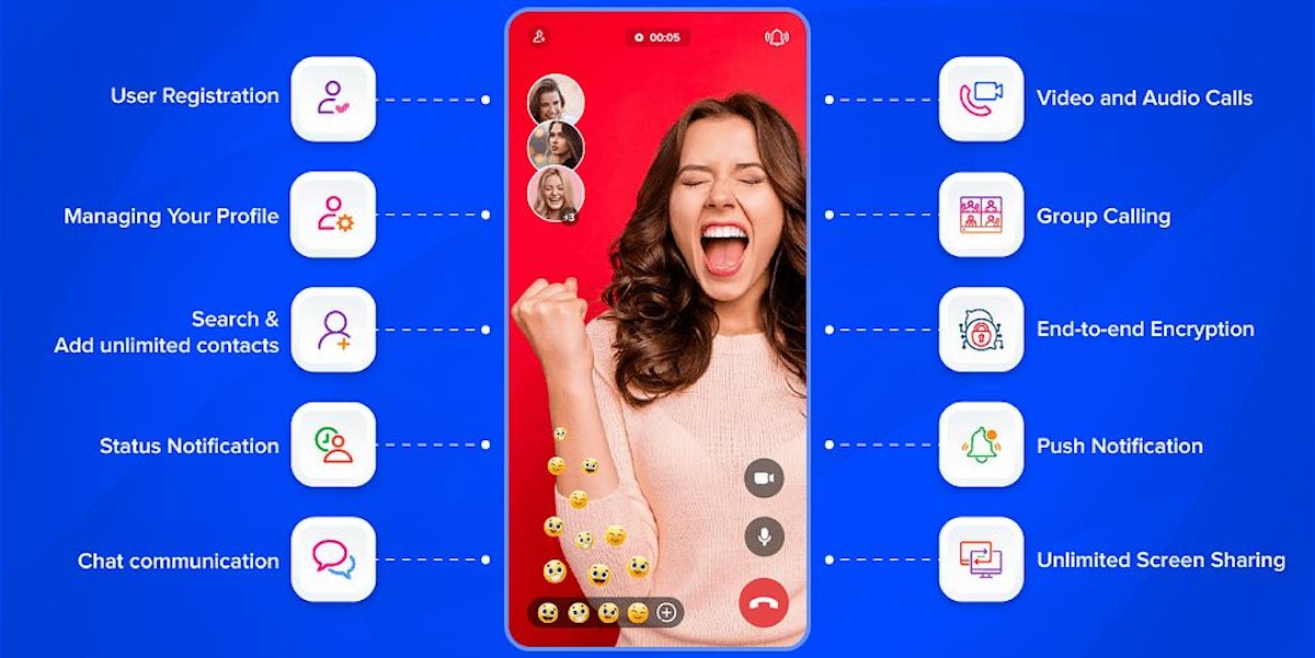 featured image - 6 Best Video Chat Apps Android 
& iOS in 2021