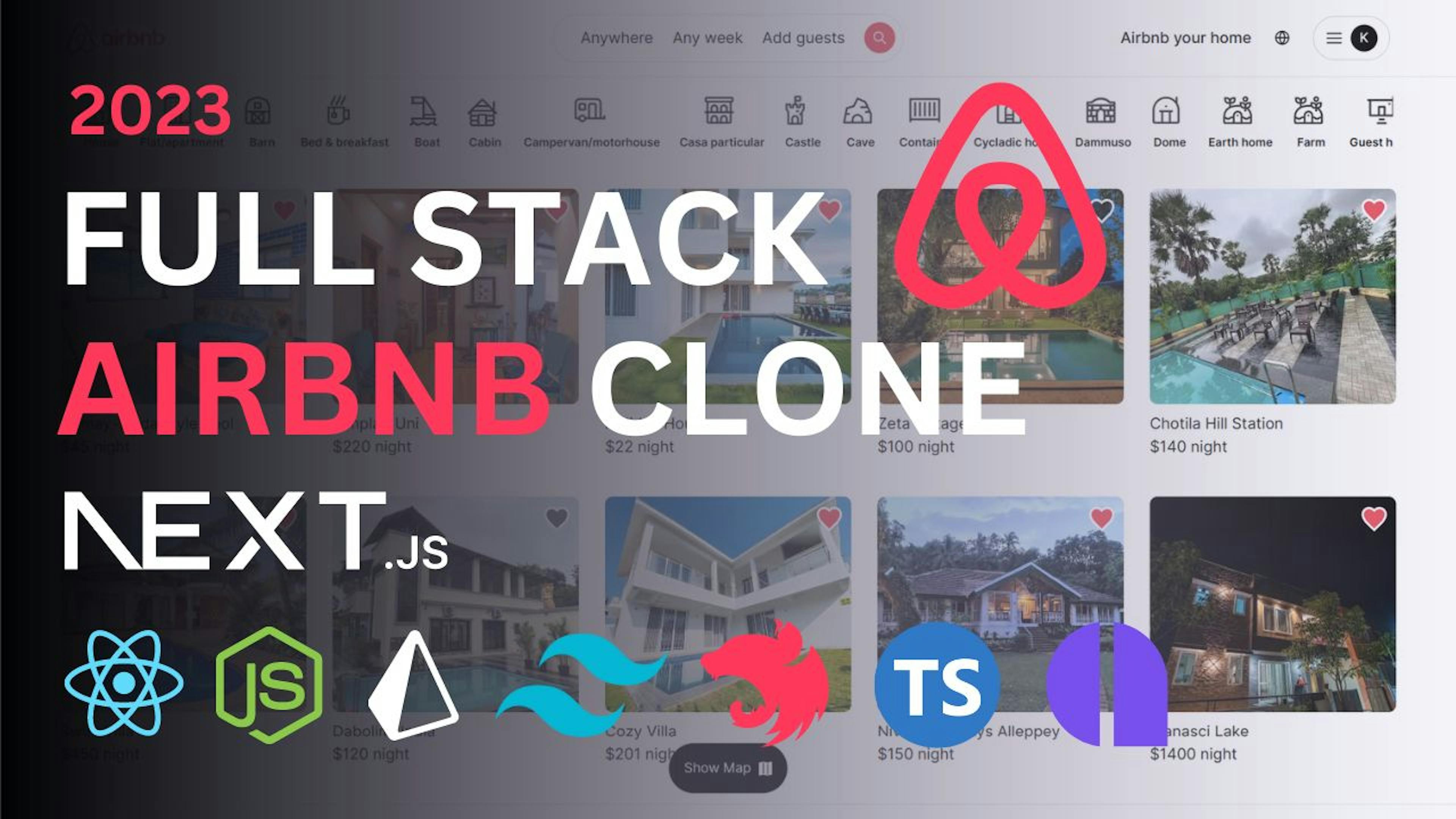 featured image - Building a Full Stack Airbnb Clone with Next.js, Tailwind CSS, Amplication, and More