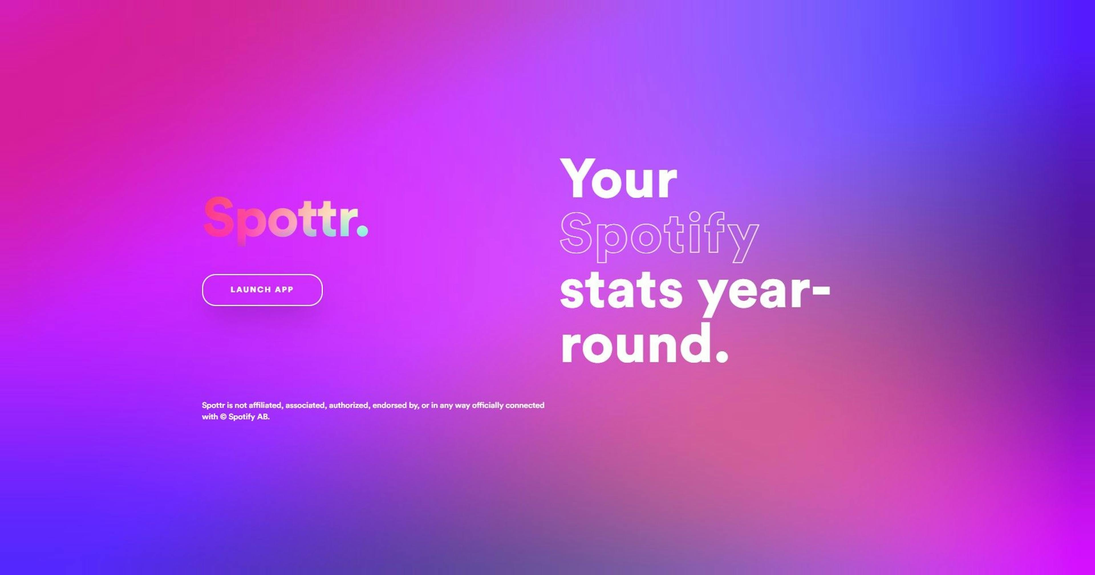 featured image - 🎉 Introducing Spottr - Your Spotify Stats Year-Round