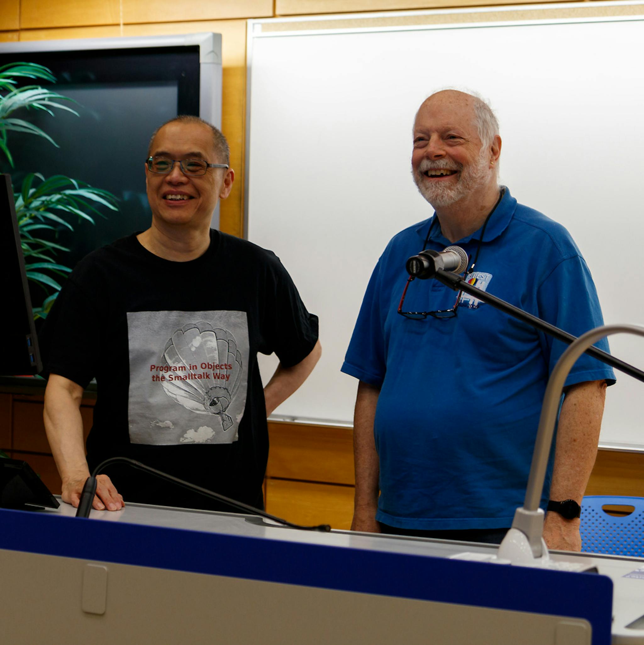 Organizers Richard Eng and Prof. Dave Mason