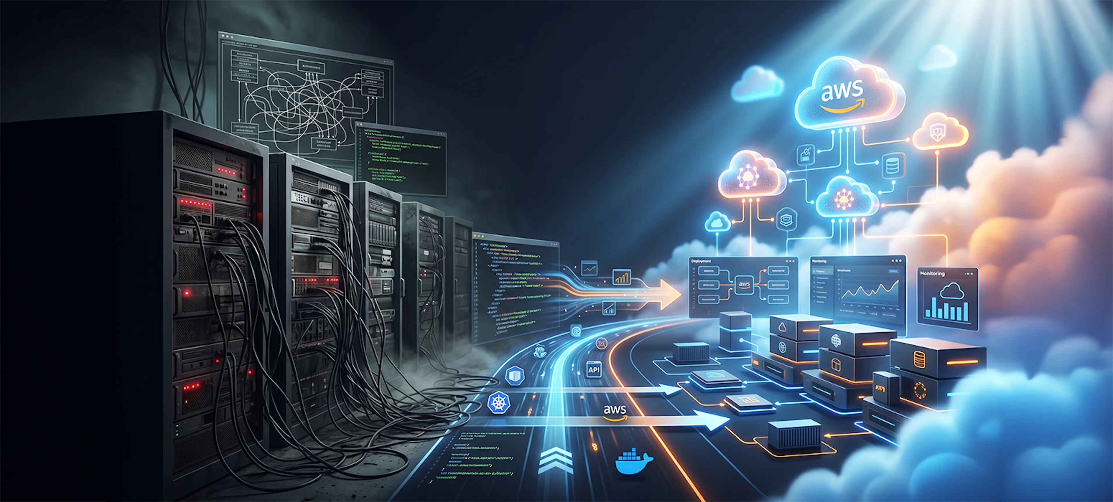 featured image - We Moved a 10-Year-Old Monolith to AWS. Here's What Actually Happened.