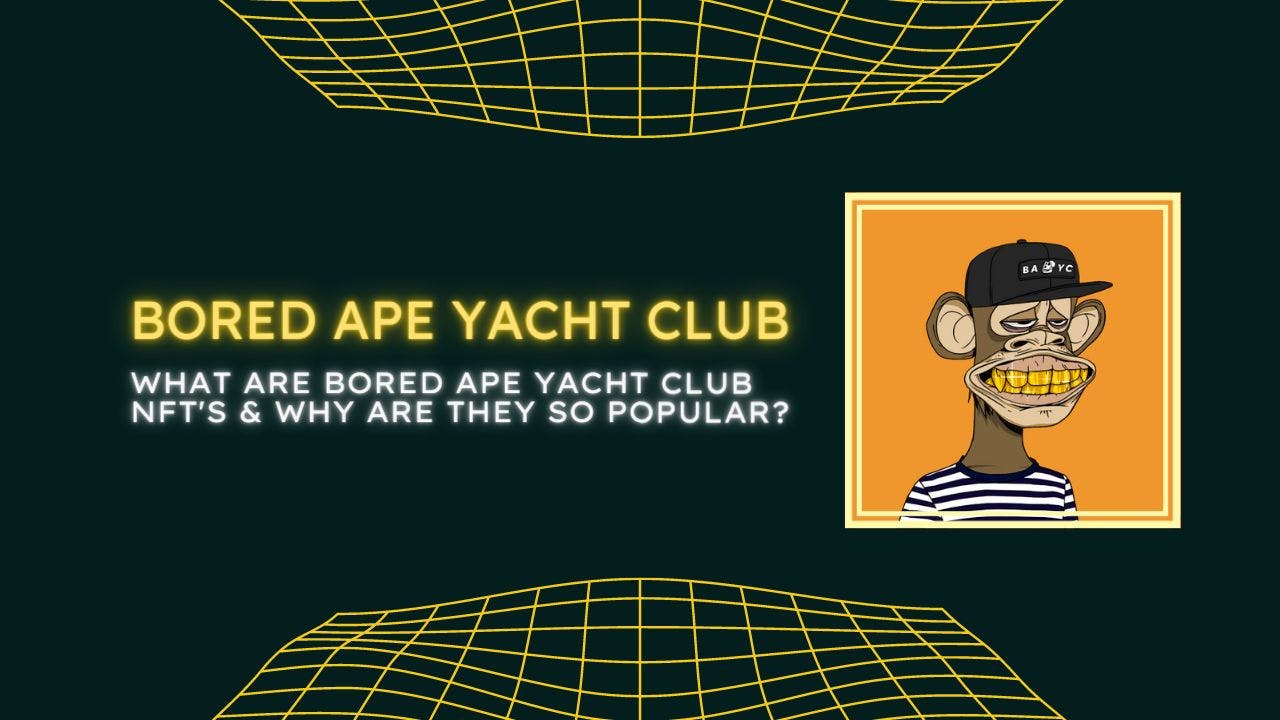 featured image - What Is Bored Ape Yacht Club? + Why The NFT's Are So Popular