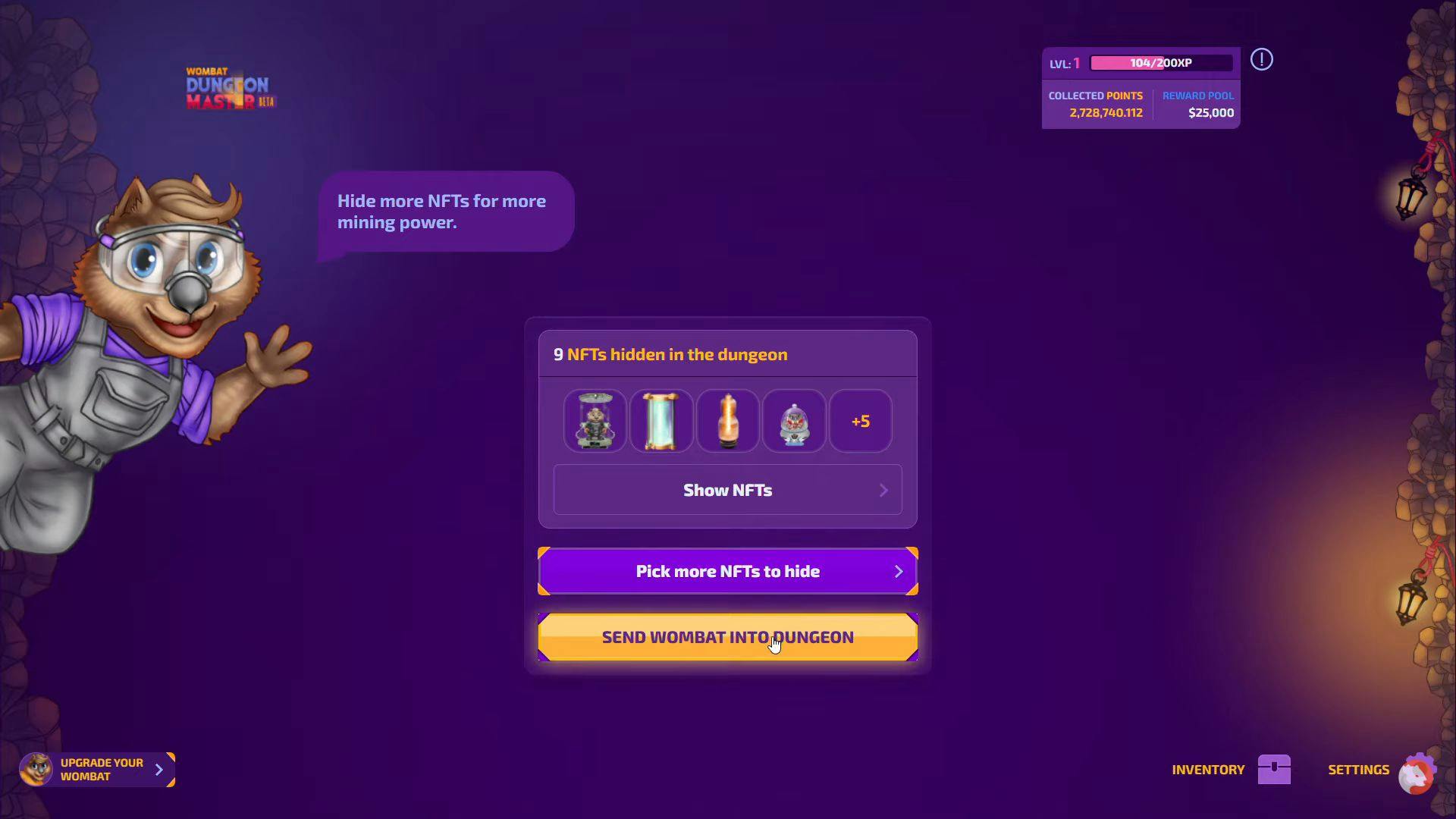 Spielworks Launches Season One of its Wombat Dungeon Master NFT Game |  HackerNoon