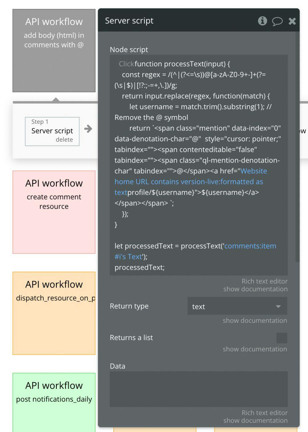 Leveraging JavaScript to Enhance Bubble Workflows: A Case Study ...