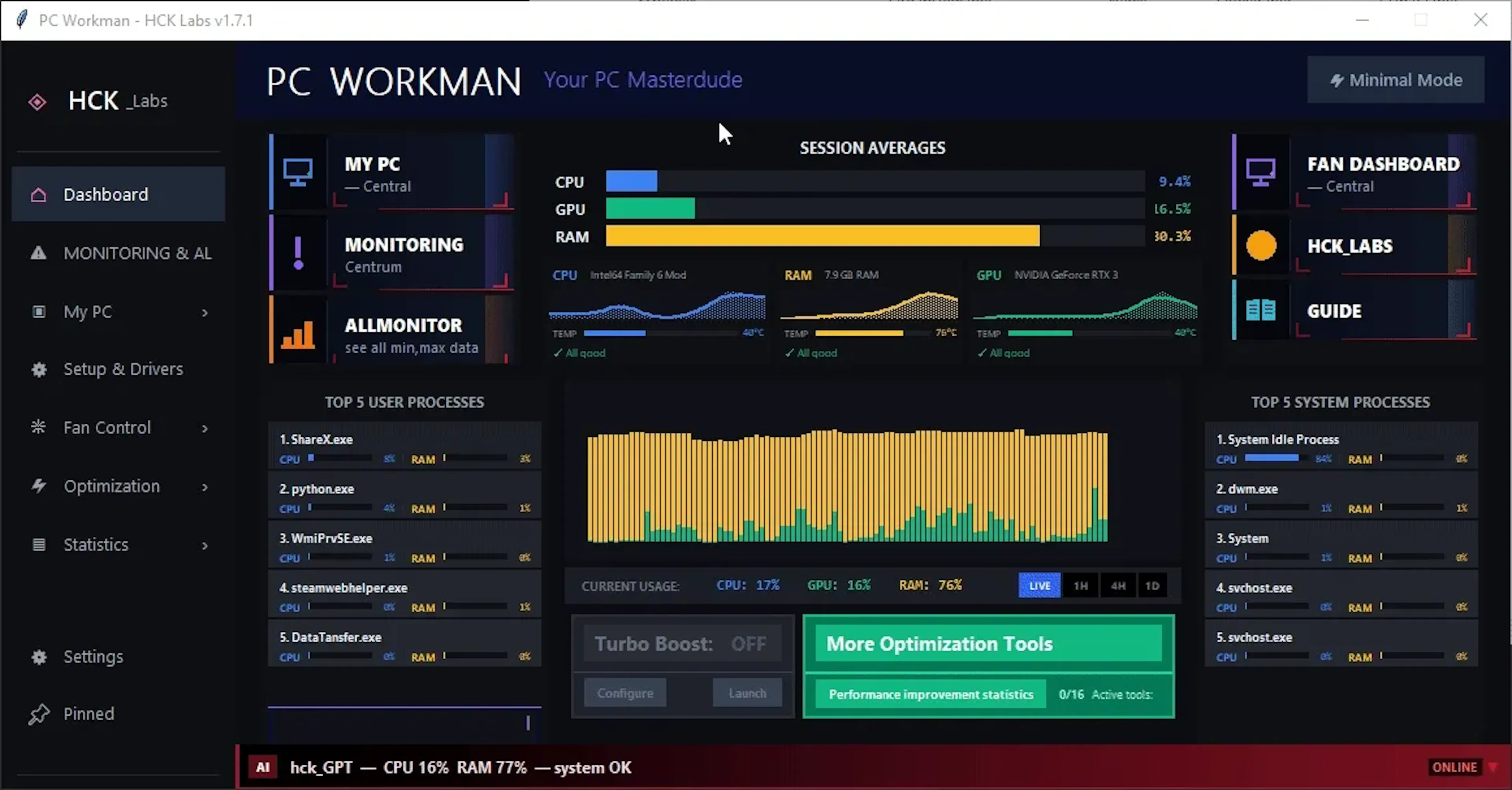 PC Workman - >90 intients, fully local AI inside PC Workman