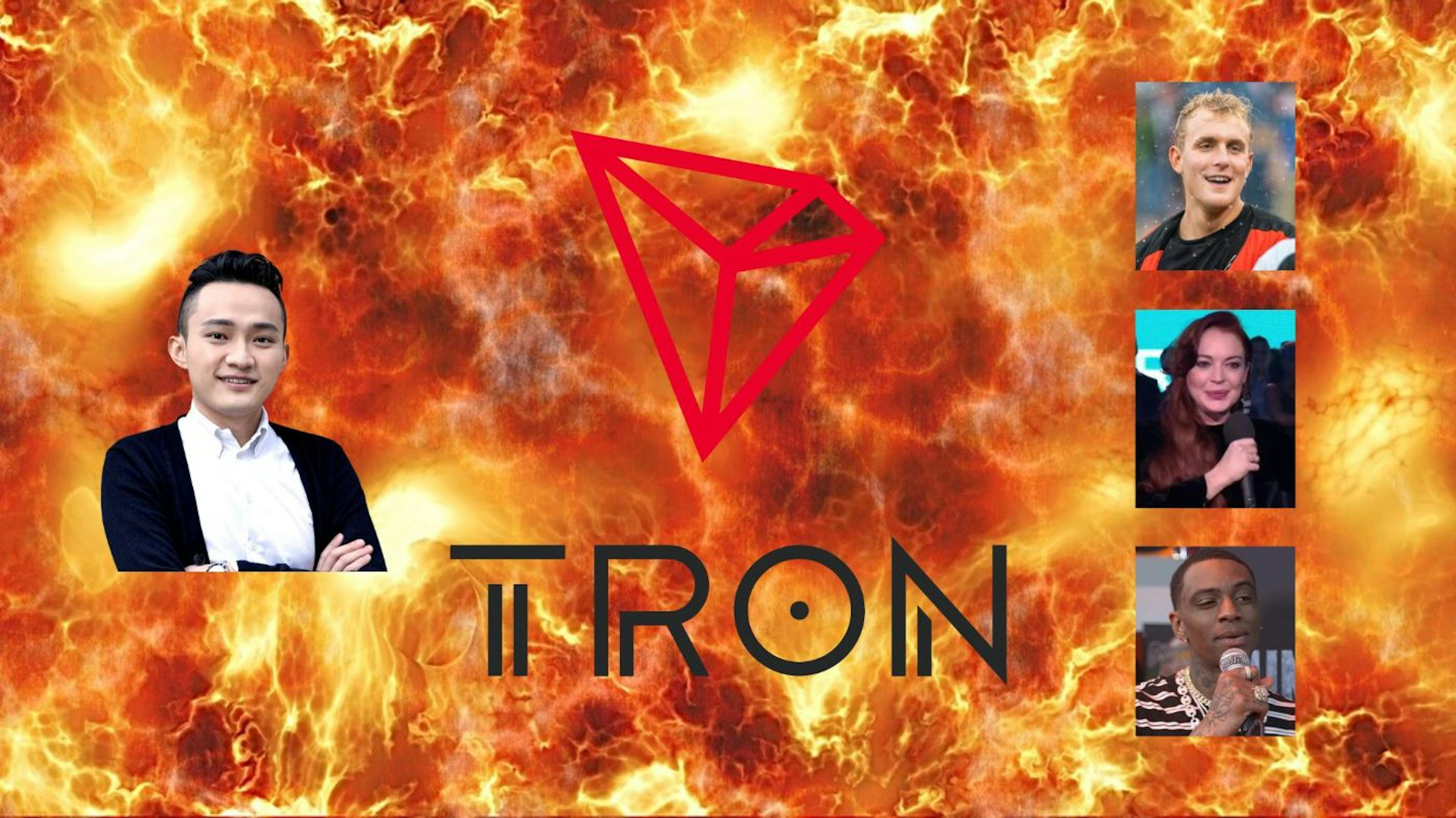 featured image - SEC Charges Tron Founder Justin Sun and Celebrities Jake Paul, Lindsay Lohan, Soulja Boy for Fraud and Securities Violations