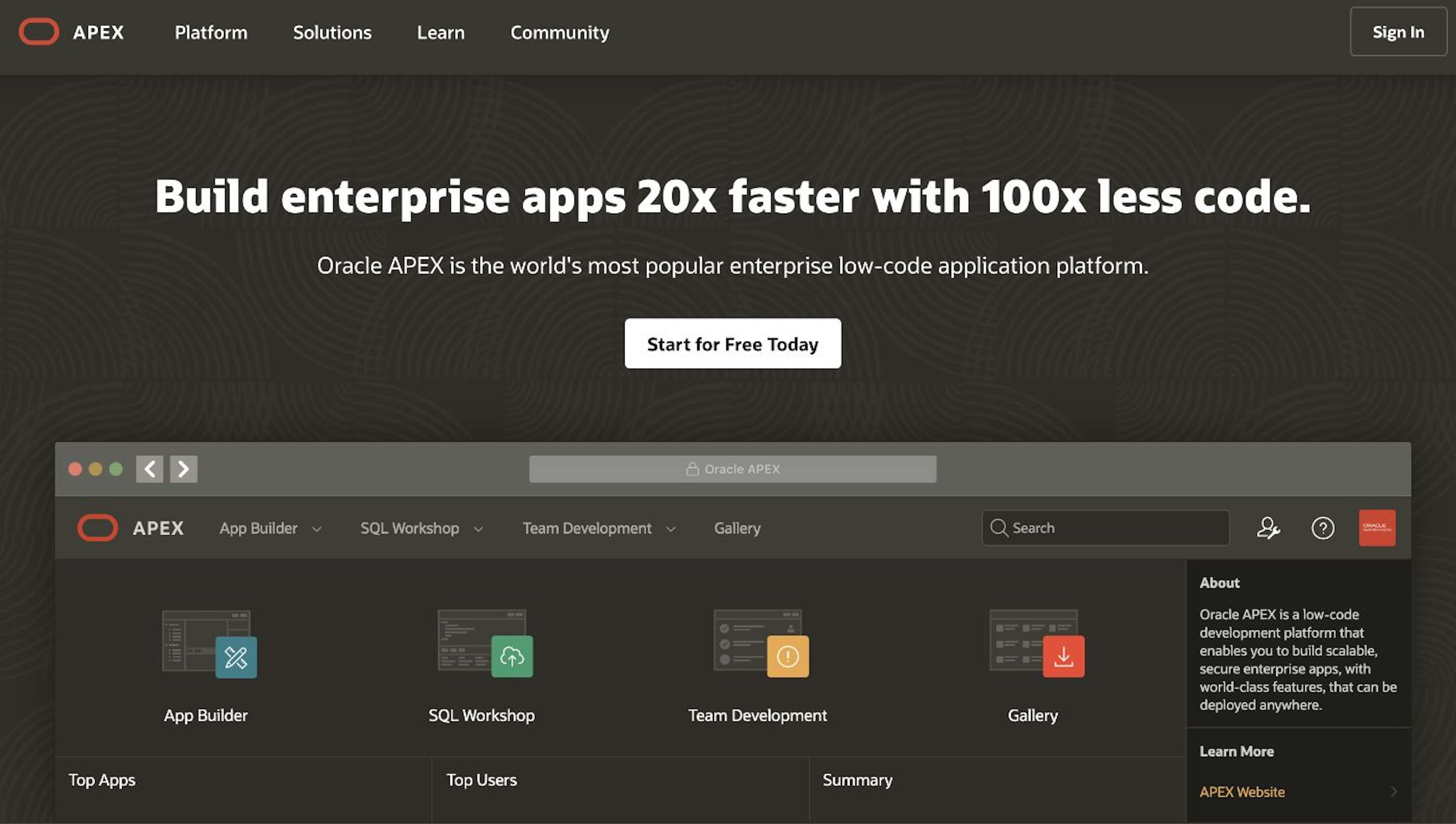 featured image - Oracle Apexの簡単な紹介: 機能、利点およびユースケース