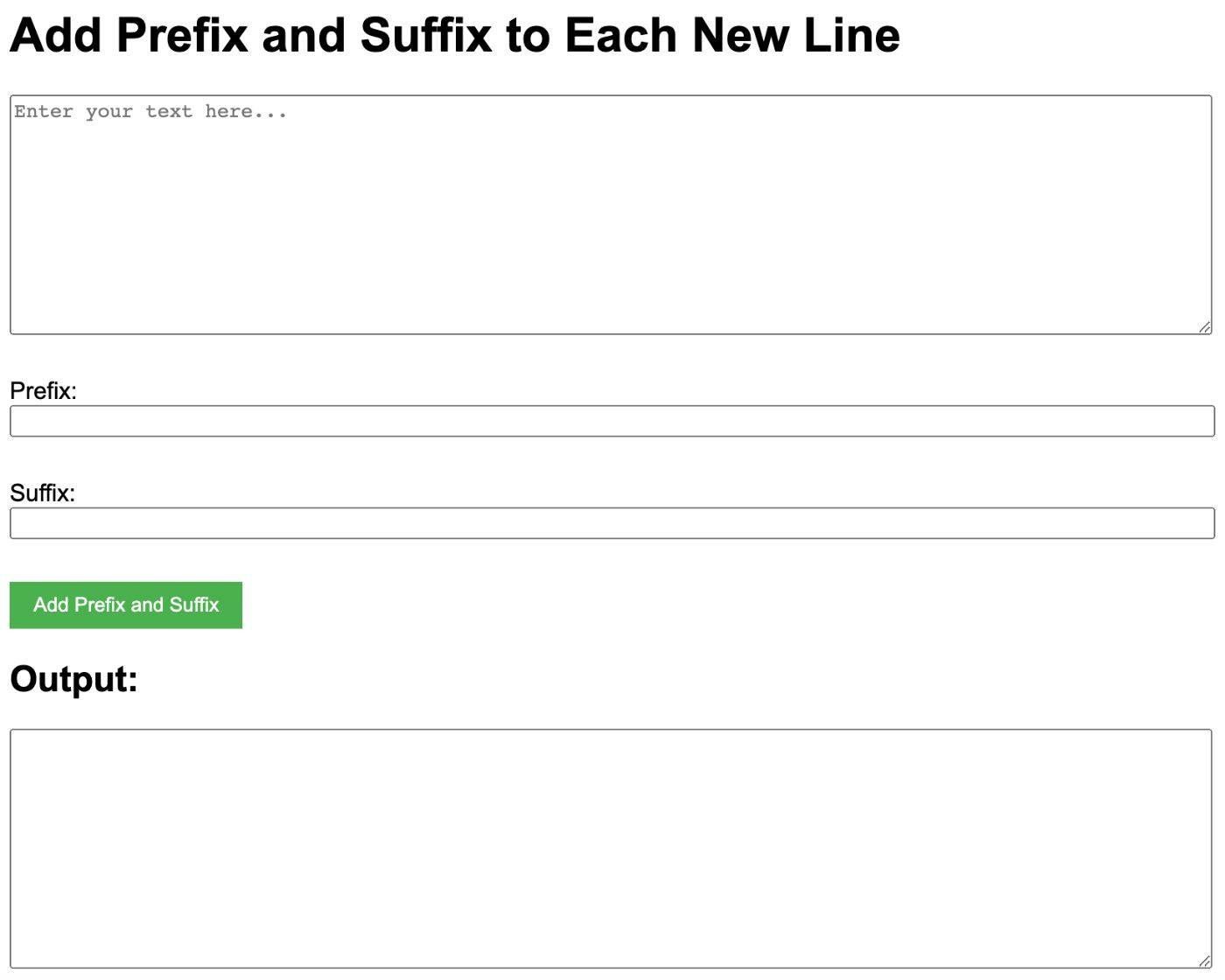 featured image - How to Add Prefix or Suffix to Each New Line in JavaScript