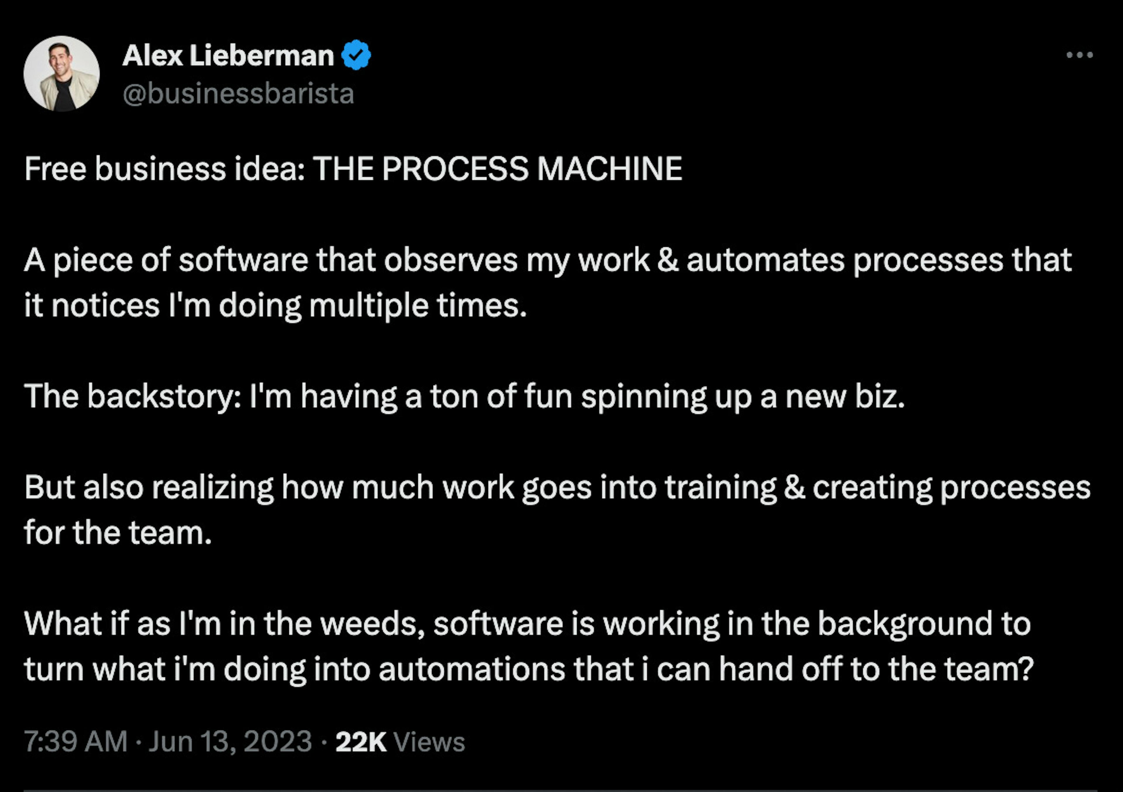 La vision d'Alex Lieberman de Morning Brew pour des outils de déploiement de systèmes d'automatisation conviviaux