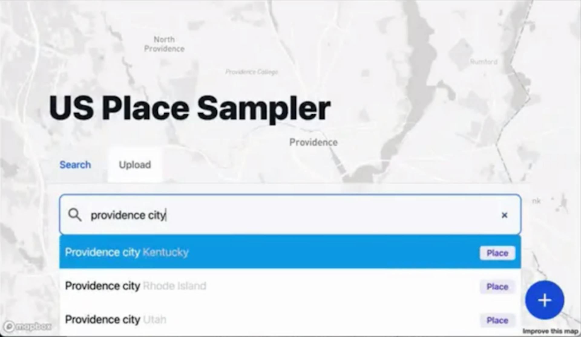 Downloading a sample of 300 random addresses from Providence, R.I., using USPS. The tool does not differentiate between residential or commercial addresses. In our experience, that distinction is often made on an ISP’s website when you search for plans. Source: Big Local News, The Markup