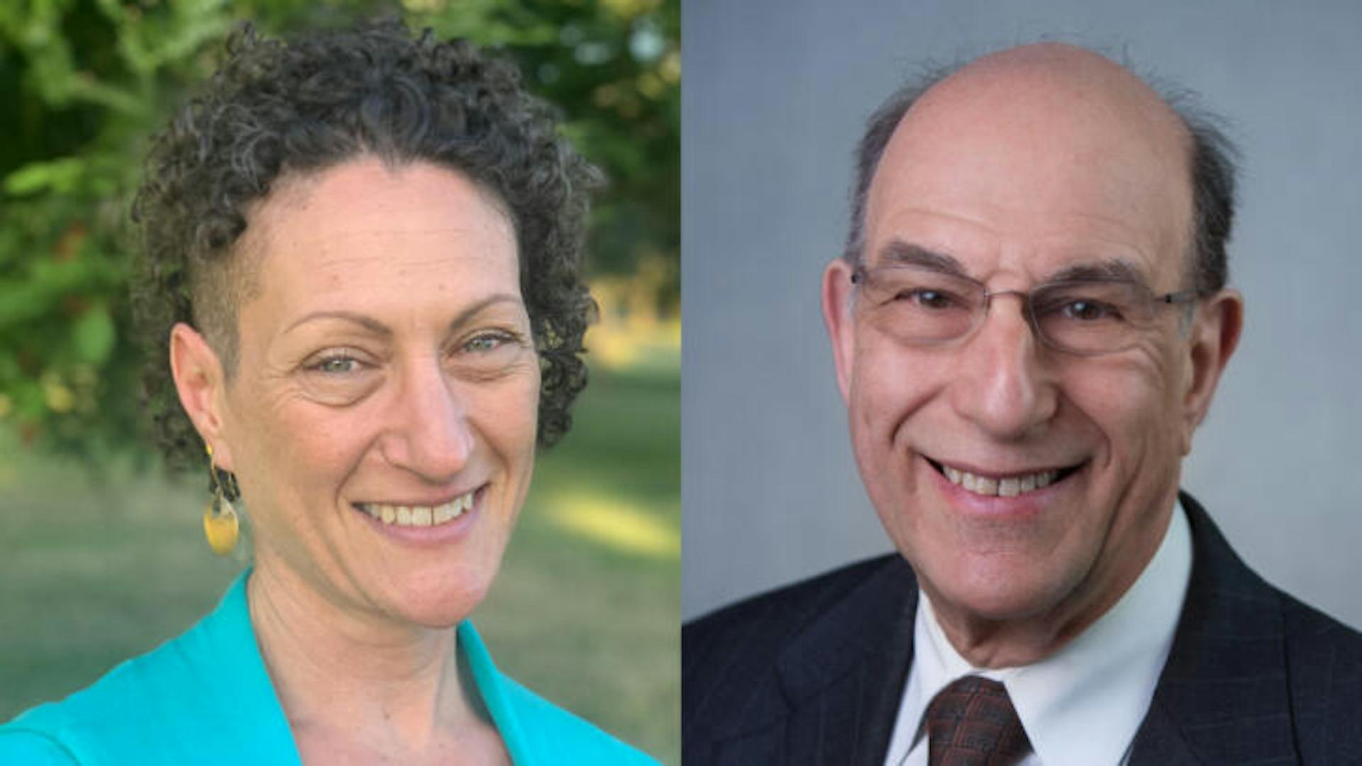 Caption: Leah Rothstein (left) and Richard Rothstein (right) Credit:Credits: Michelle Poulin (left); Judy Licht Photography (right)