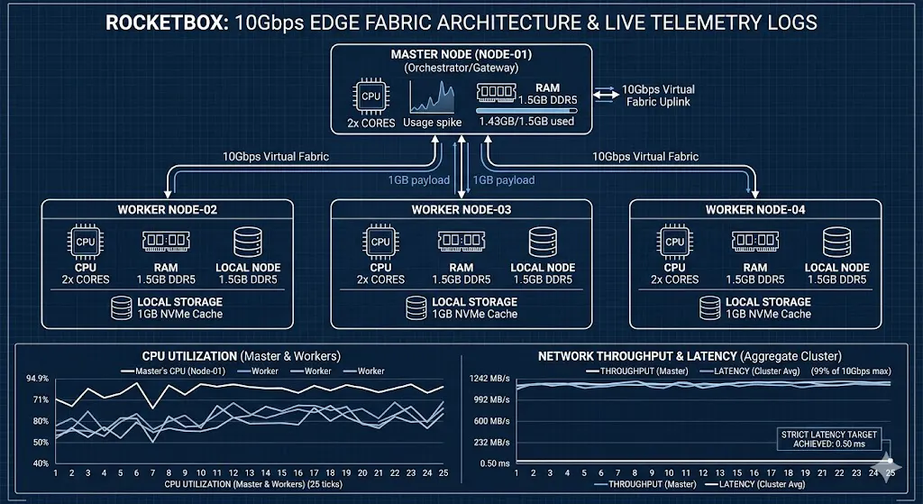 featured image - RocketBox: Explaining How It Can Push 10Gbps Through a Tiny Cluster