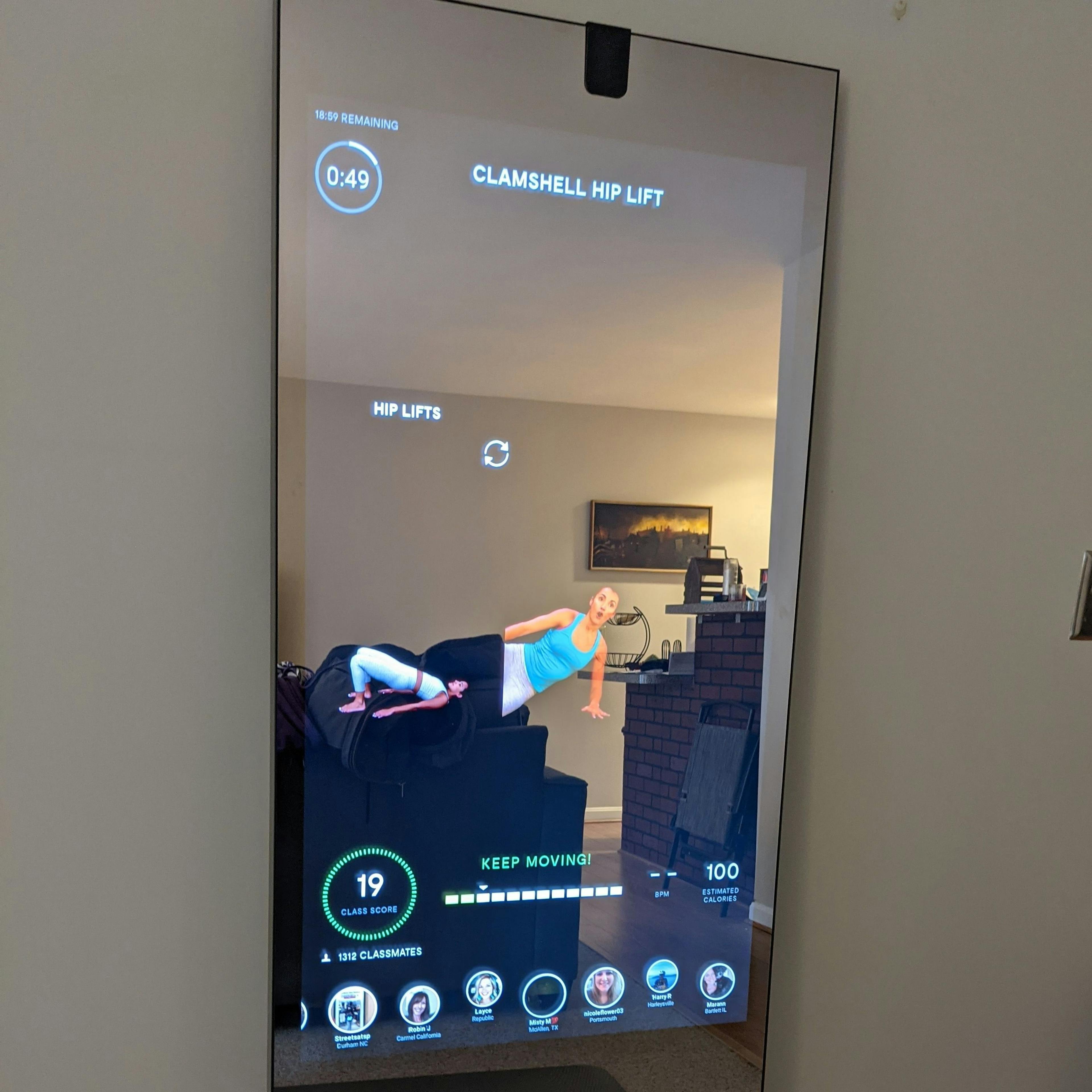 featured image - My Review of a MIRROR That Helps You Work Out