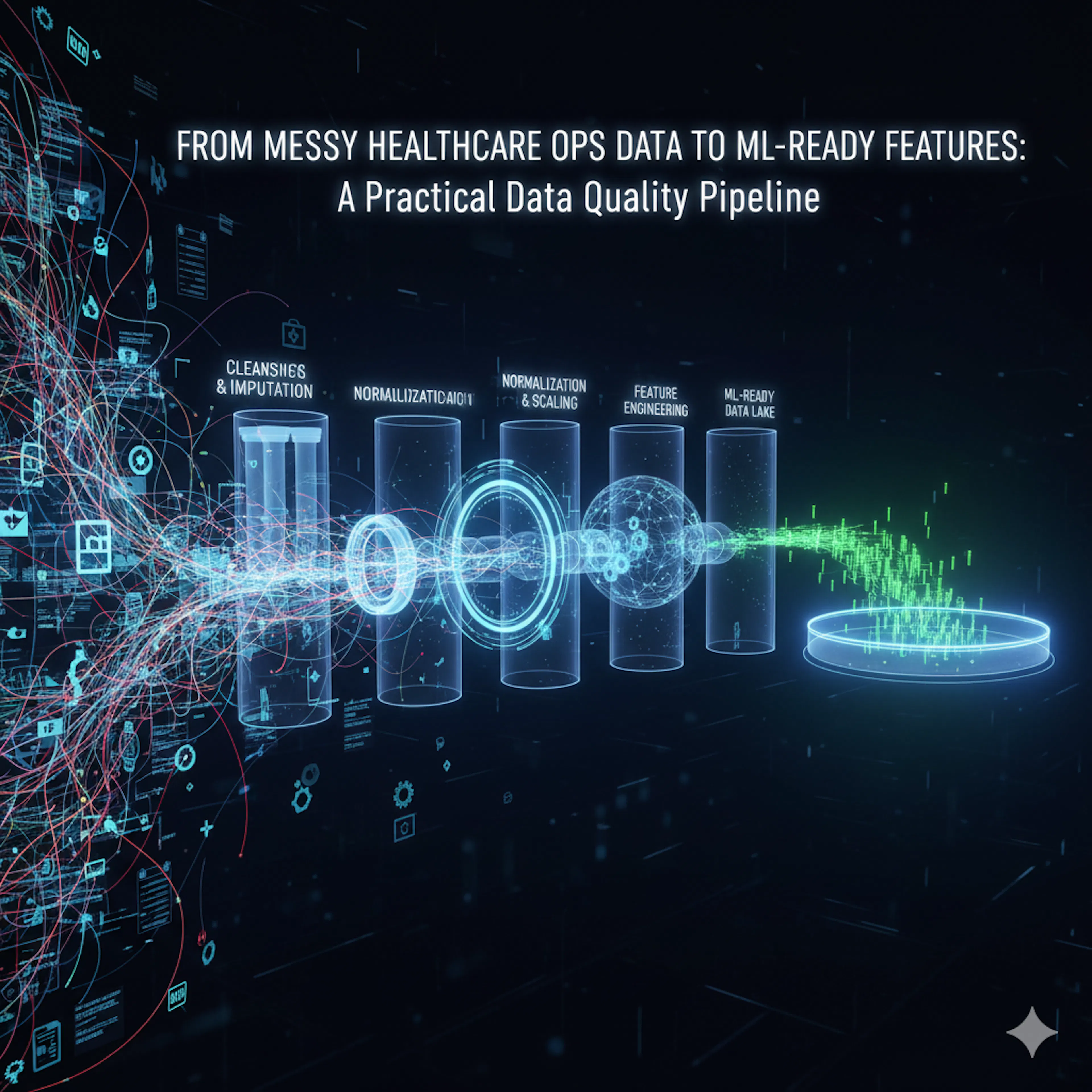 How to Turn Messy Healthcare Ops Data Into ML-Ready Features