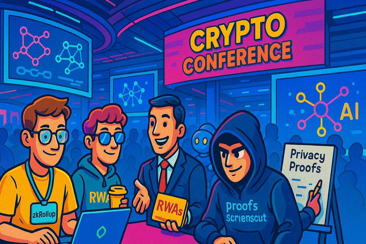 featured image - Crypto Conferences Have a Vibe—and It’s Getting Realer, Smarter, and Way More Technical