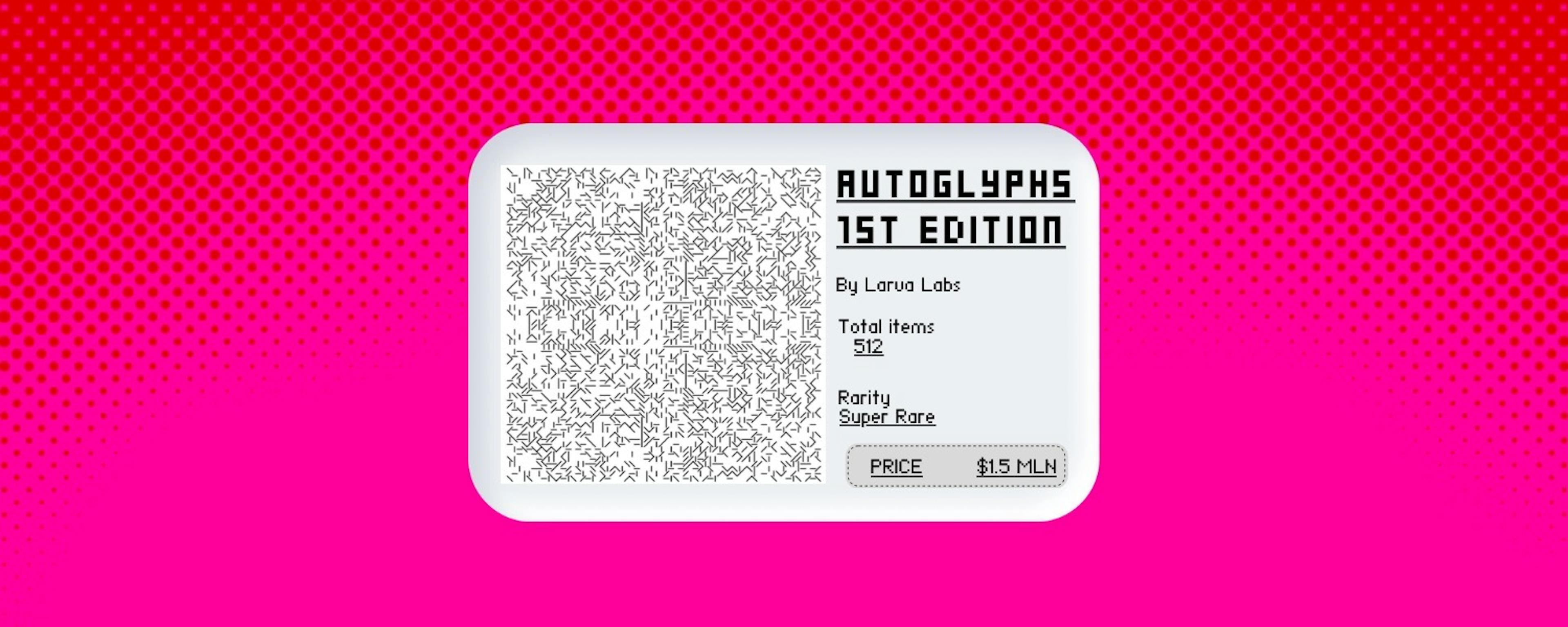 featured image - Autoglyphs: The $14.6 mln NFT Phenomenon Explained