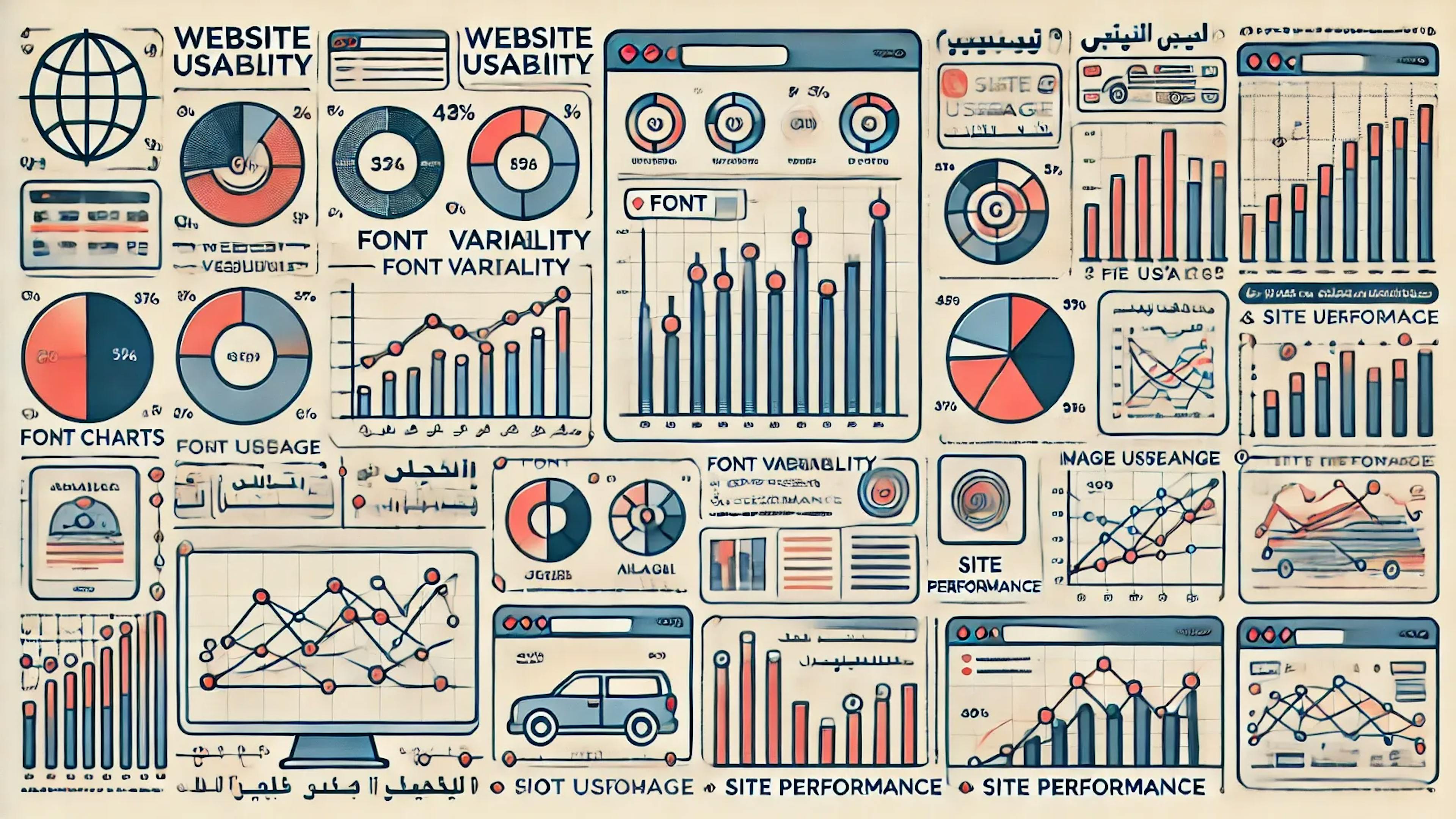 featured image - Results: Font, Image Usage, and Performance Trends across 73 Arabic Websites