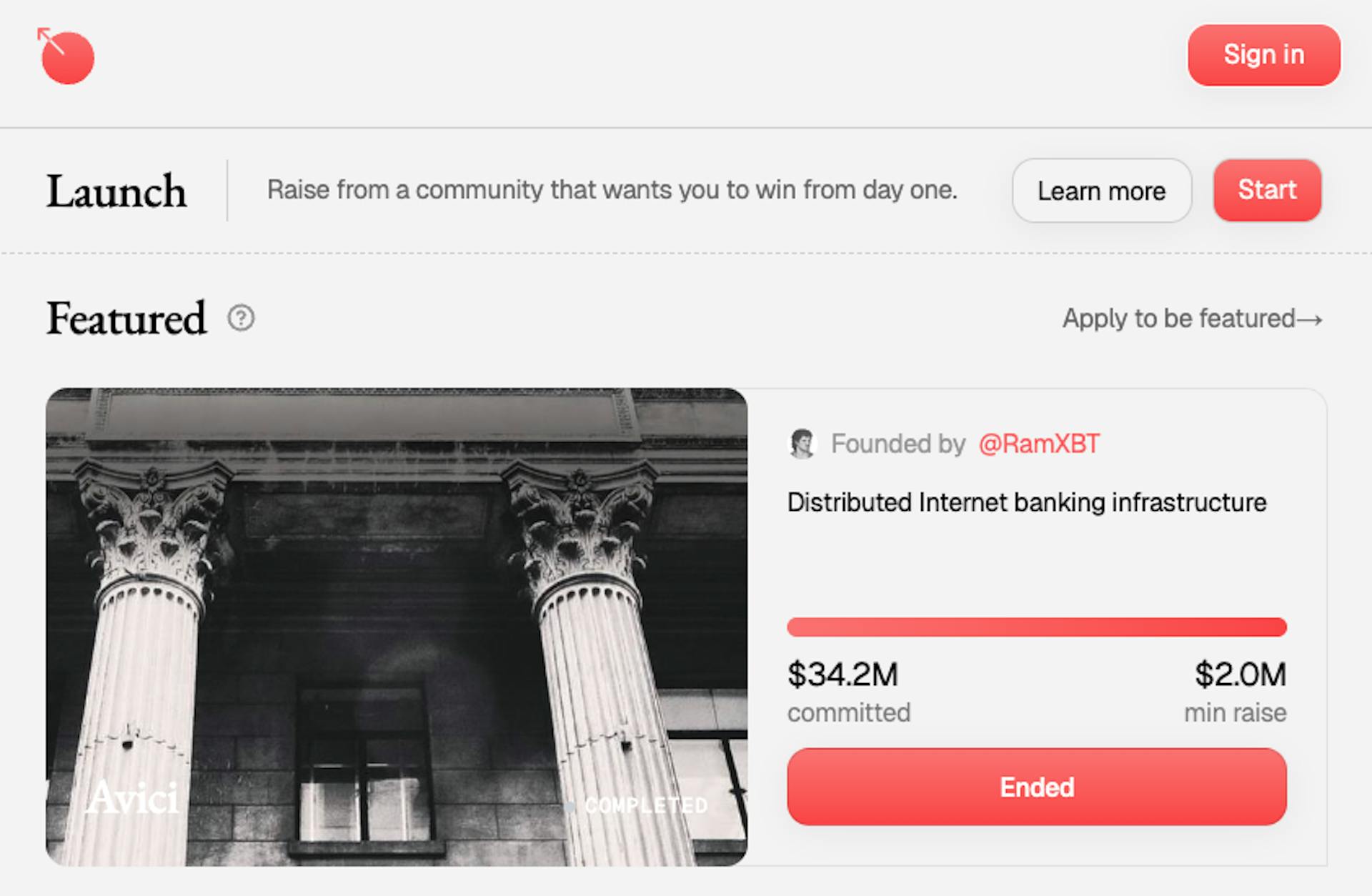 featured image - Avici Raises $3.5 Million, Gives Back 90% of Capital via Futarchy Governance