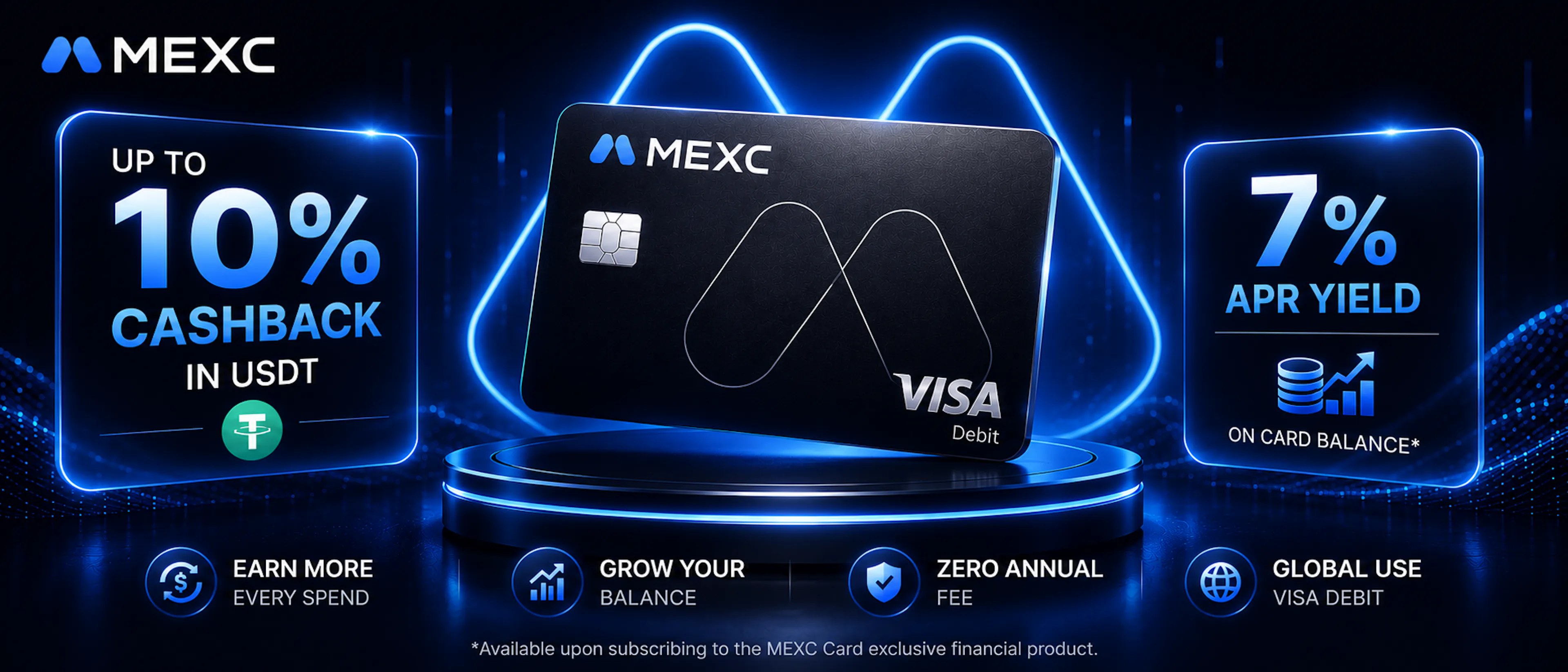 featured image - Best Crypto Card: Full Comparison of MEXC, Bybit, Bitget, Binance, Crypto.com, OKX & Krak