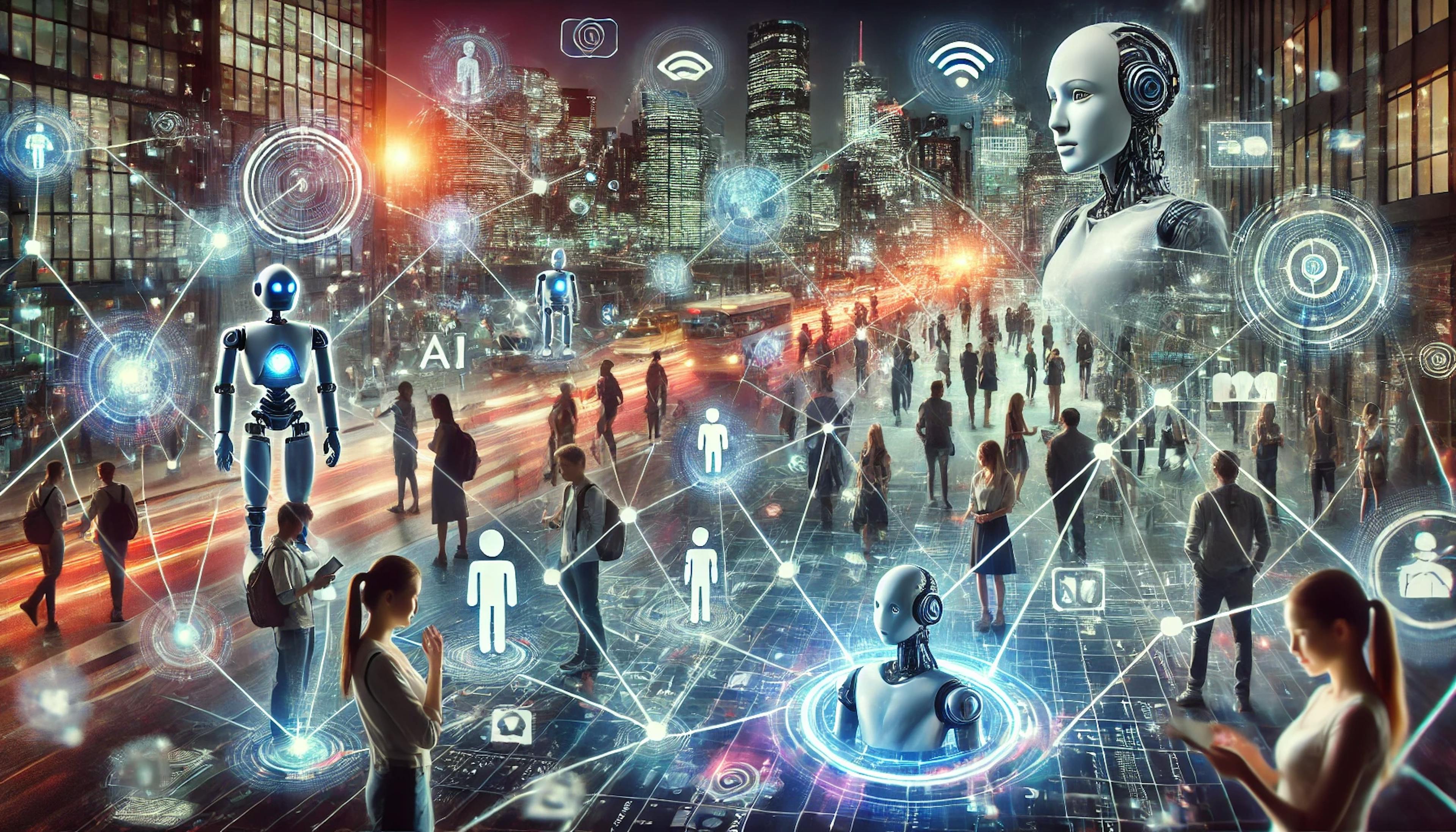 featured image - How Human-Machine Networks Shape Collective Behavior in a Hybrid Society