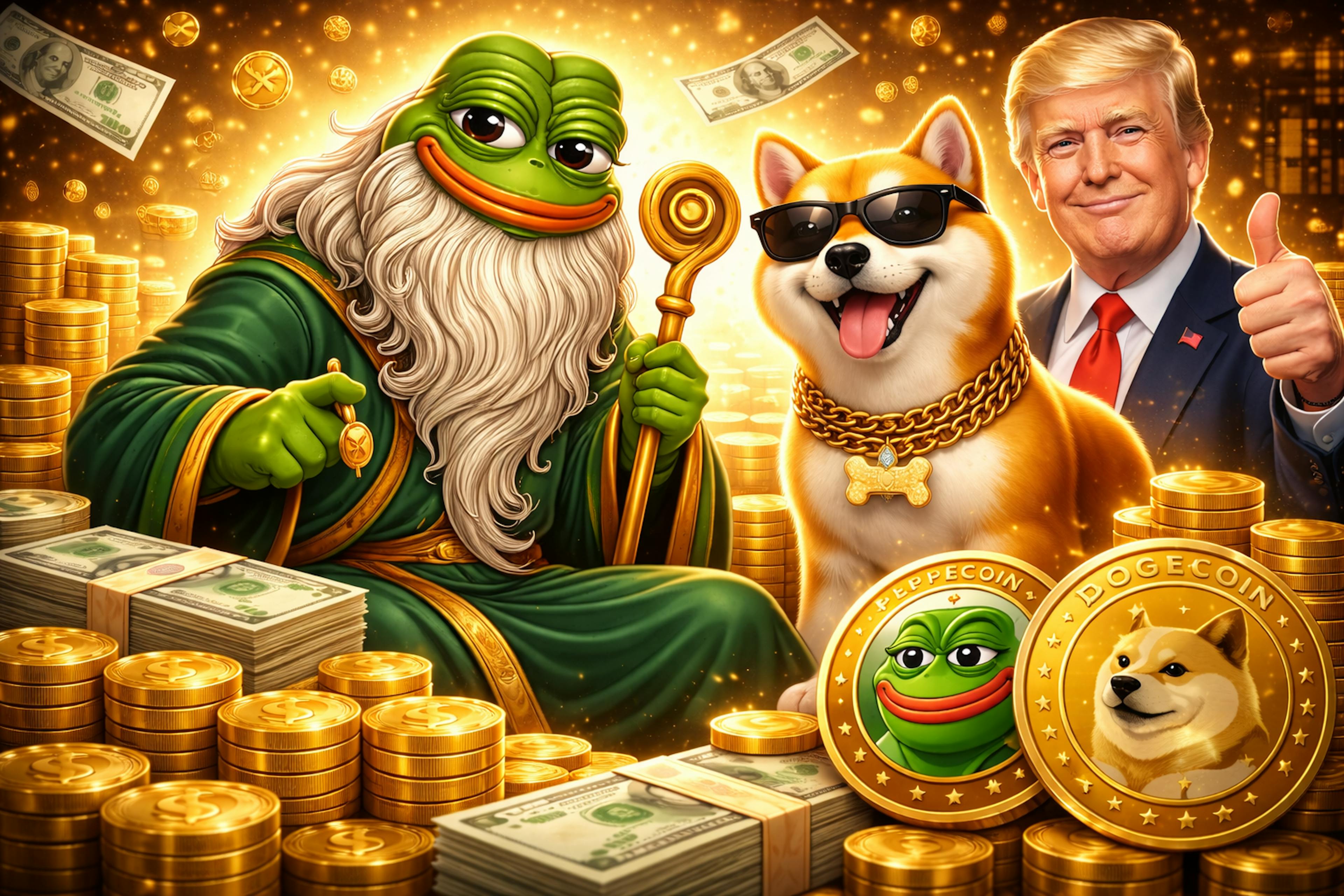 featured image - Why Pepeto Outshines Trump Coin: Meme Coin Winners and Losers in 2026