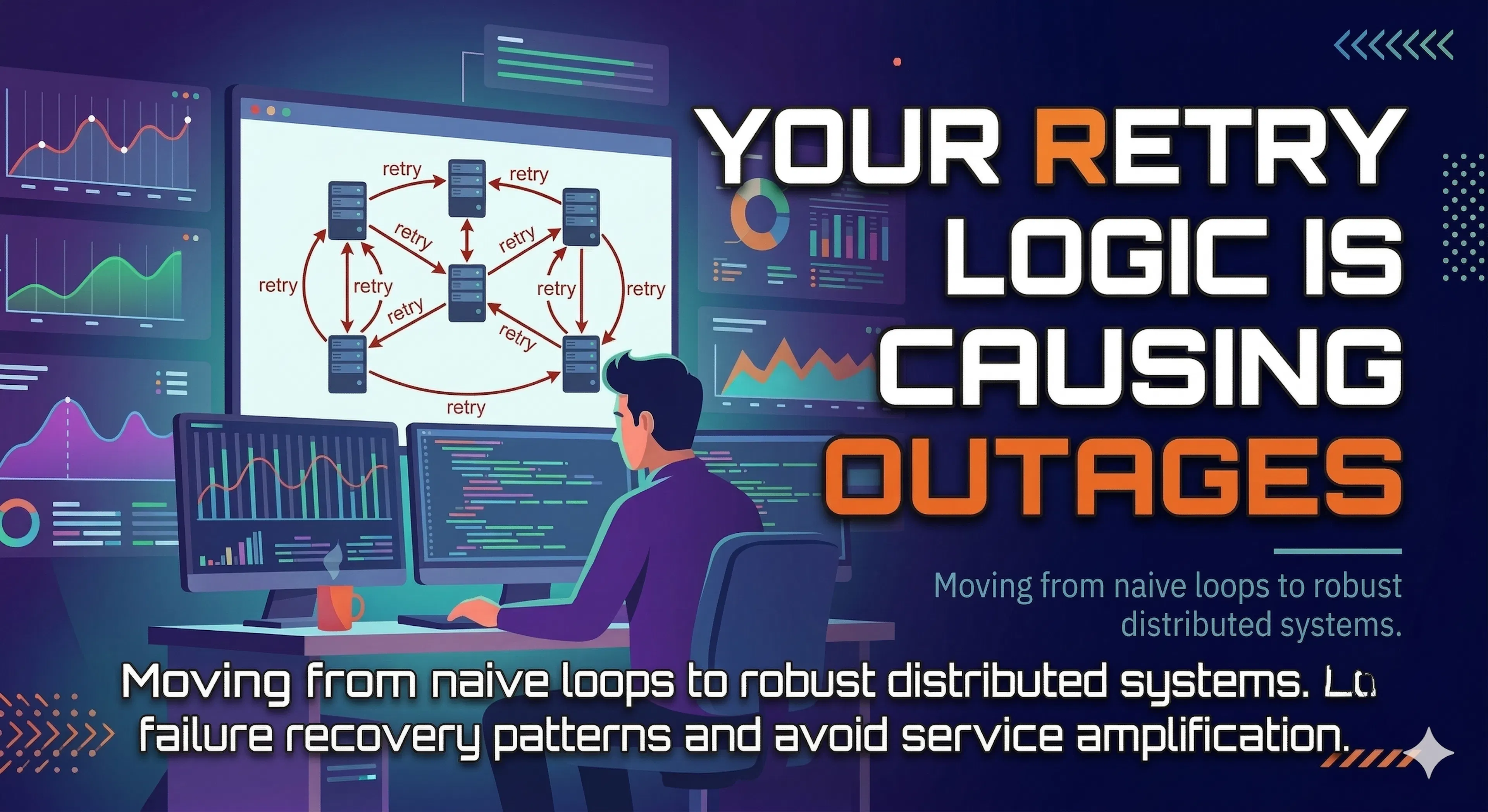 featured image - Why Your Retry Logic Is Taking Down Your System (And How to Fix It)