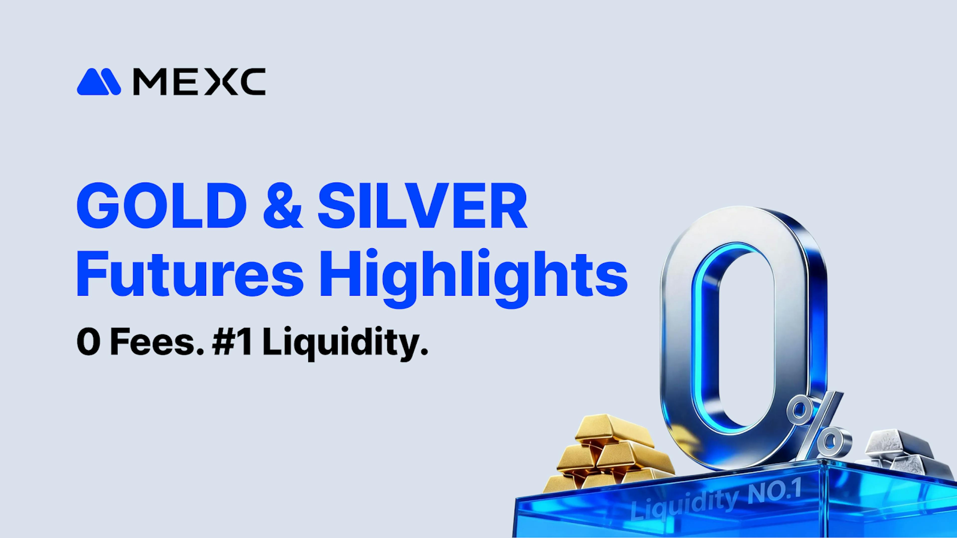 featured image - MEXC Achieves 20X Growth in GOLD Futures, Captures Up to 47% Market Share with Zero-Fee Strategy