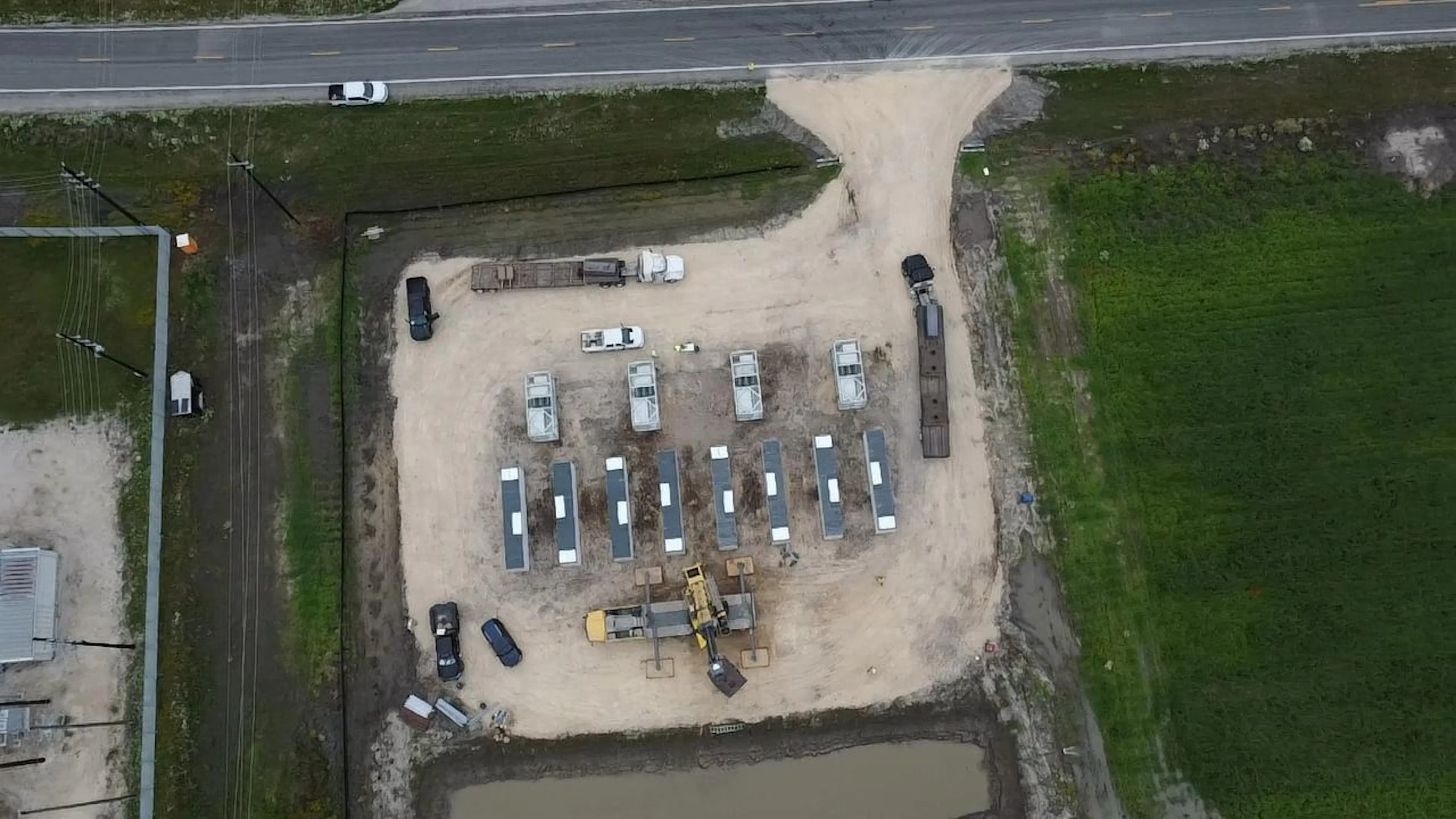 Merchant BESS facility under construction. Photo: © GoodPeak 