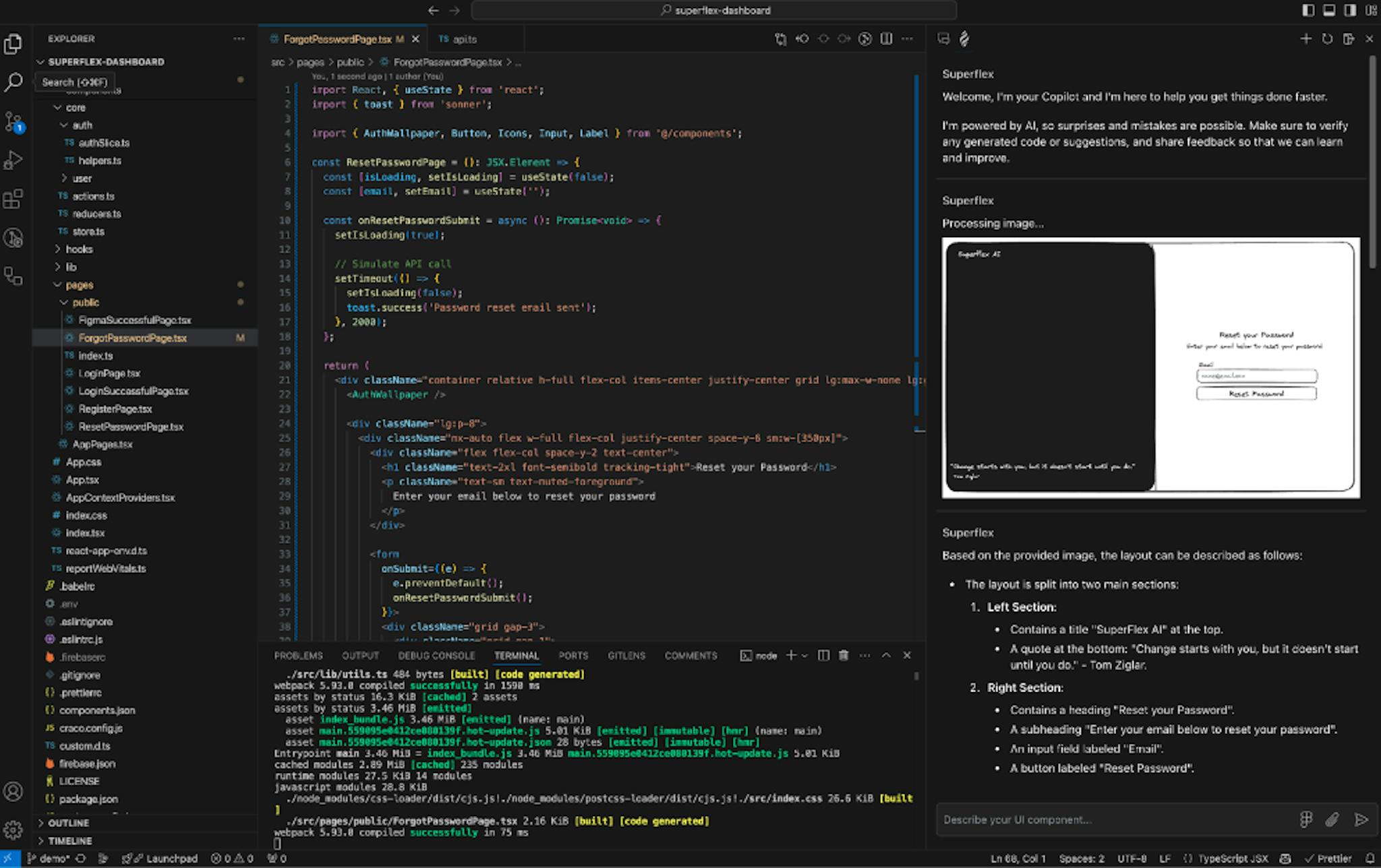 featured image - Es pot crear una aplicació en un dia? Descobrint Superflex, el vostre desenvolupador front-end d'IA