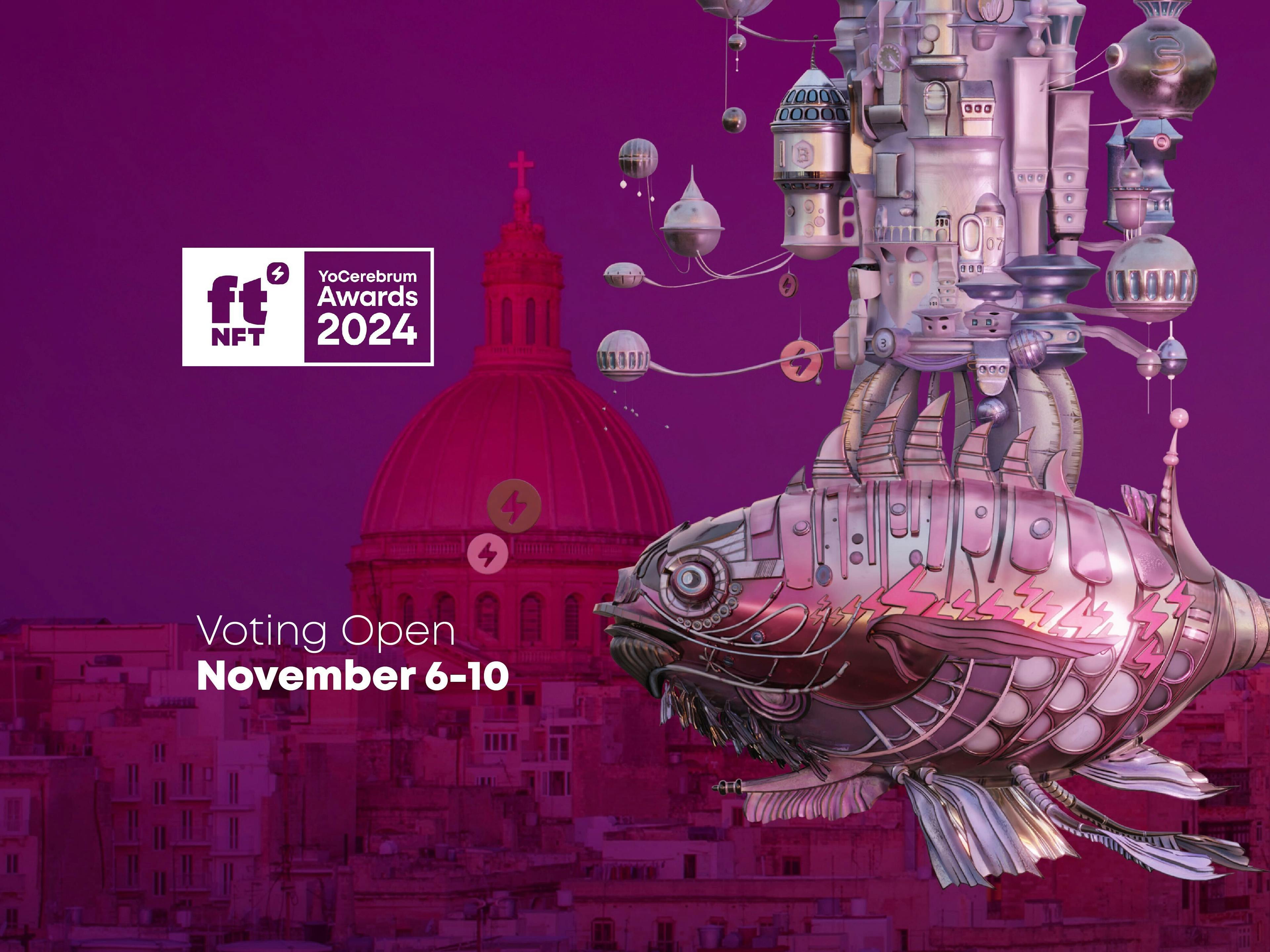 featured image - Al via le votazioni per gli ftNFT YoCerebrum Awards 2024!