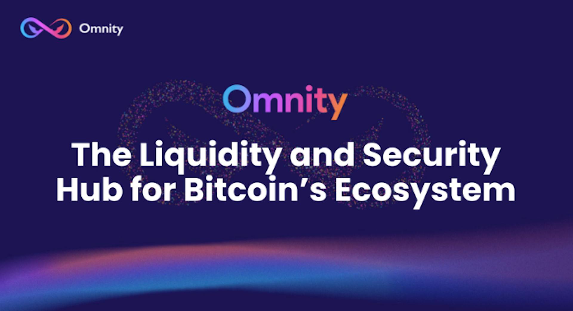 featured image - Omnity Network's Fully Onchain Hub Announces Bitcoin Staking and Shared Security