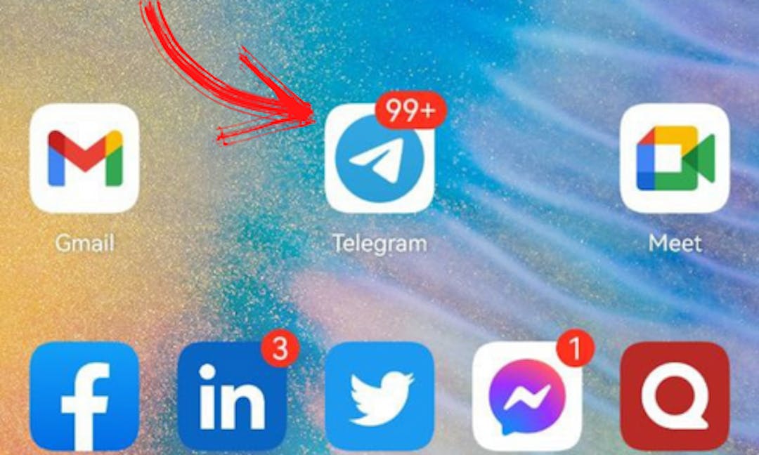 99+ unread messages in telegram means "thousands"