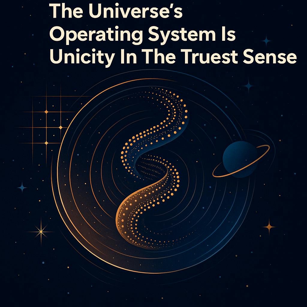 Операционная система вселенной - Unicity в истинном смысле