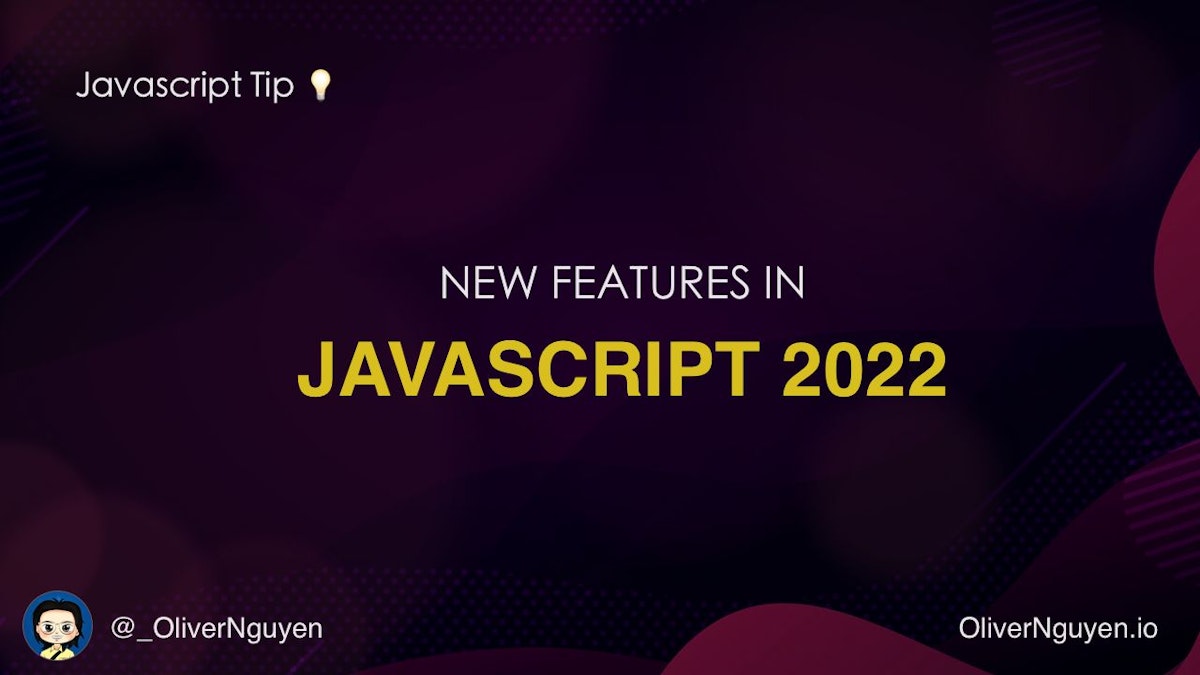 featured image - New JavaScript Features in 2022