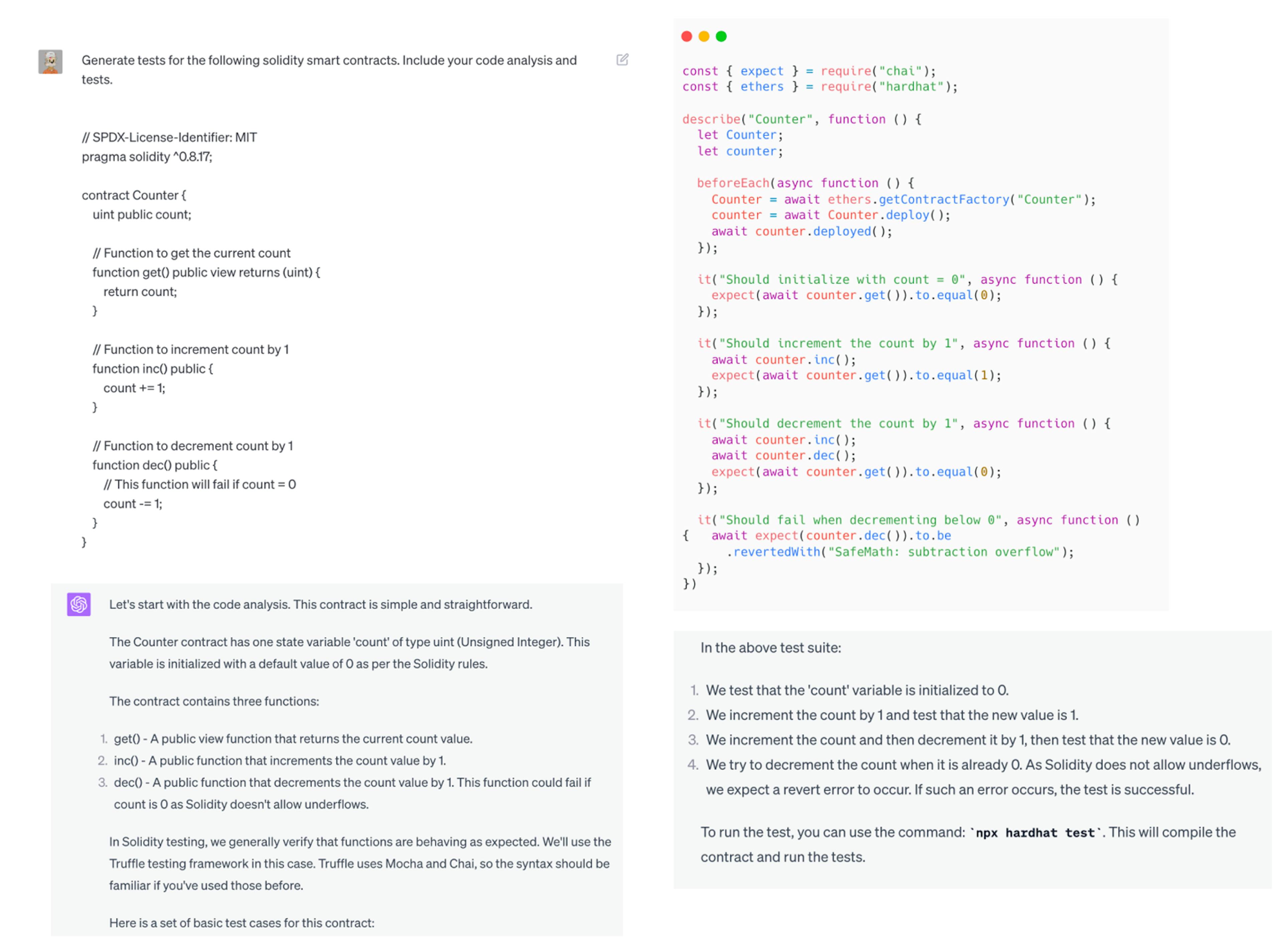 Generating Tests for Solidity Smart Contracts