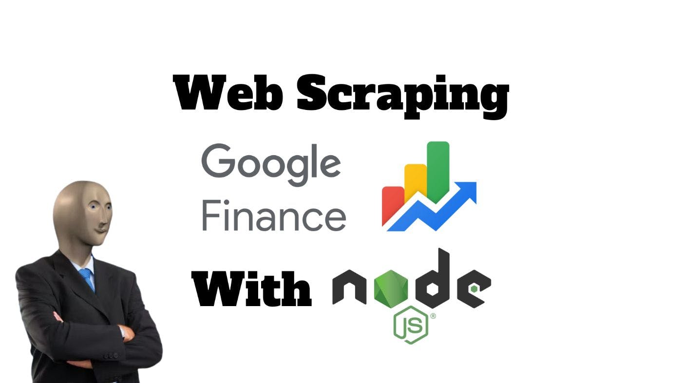 Использование Node JS для парсинга веб-страниц Google Finance
