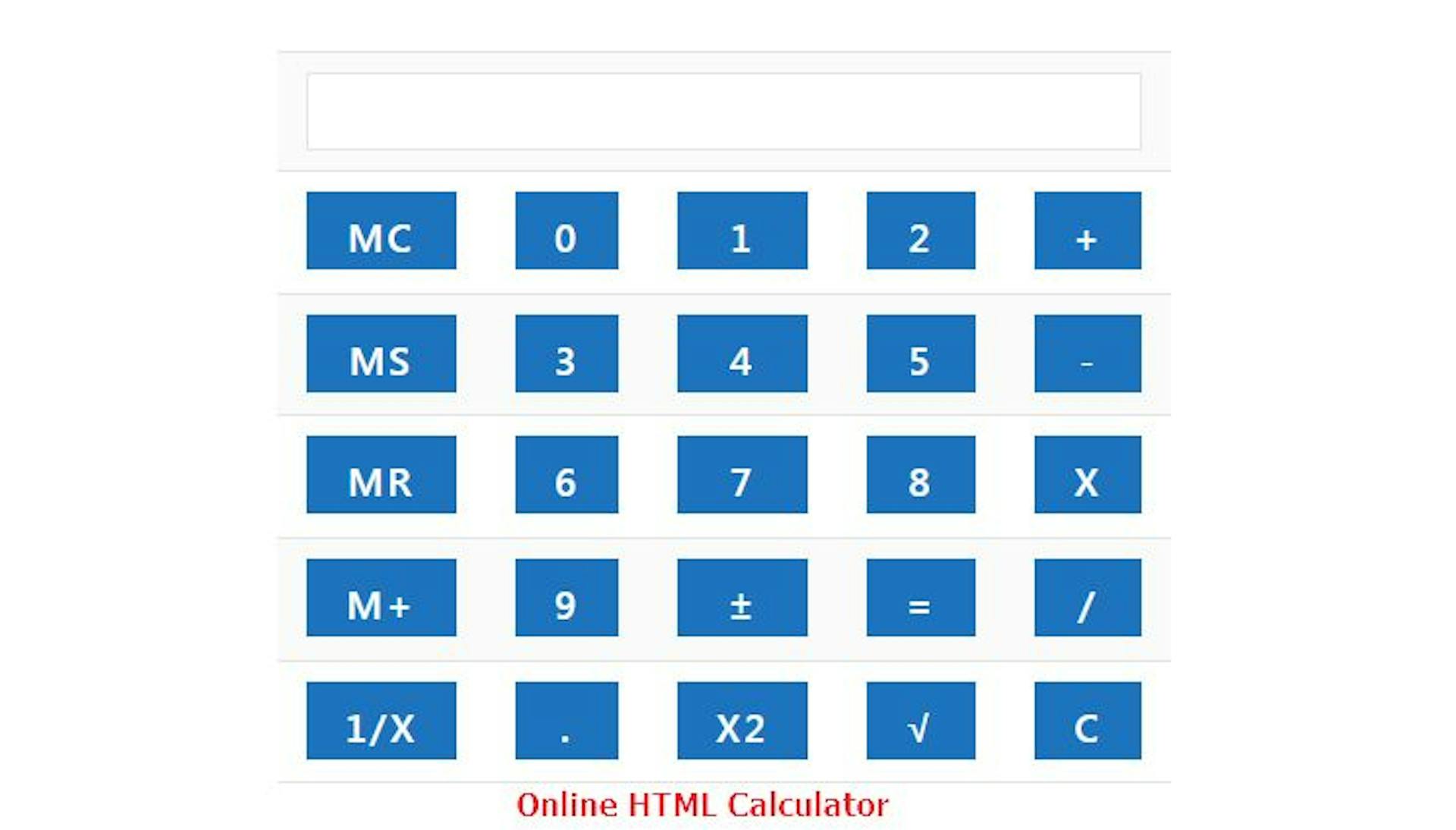 featured image - La mejor manera de crear una calculadora simple usando HTML y JavaScript